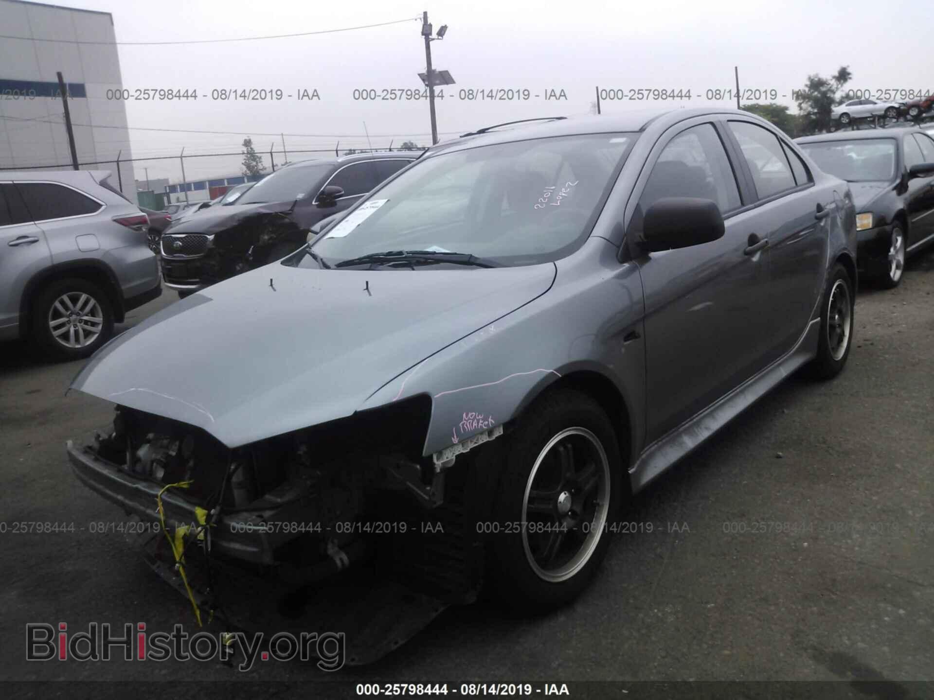 2012 MITSUBISHI LANCER - VIN: JA32U1FU3CU012667 - Фото 2
