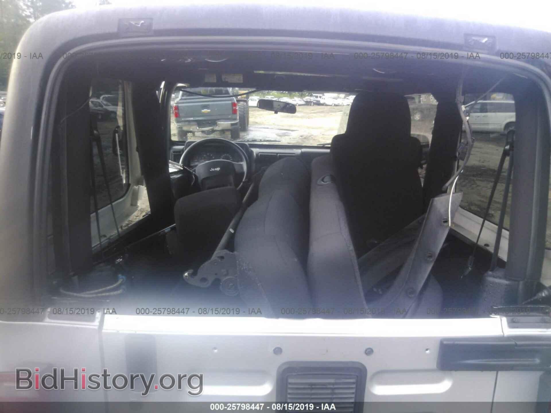 2006 JEEP WRANGLER - VIN: 1J4FA39S76P741706 - Фото 8