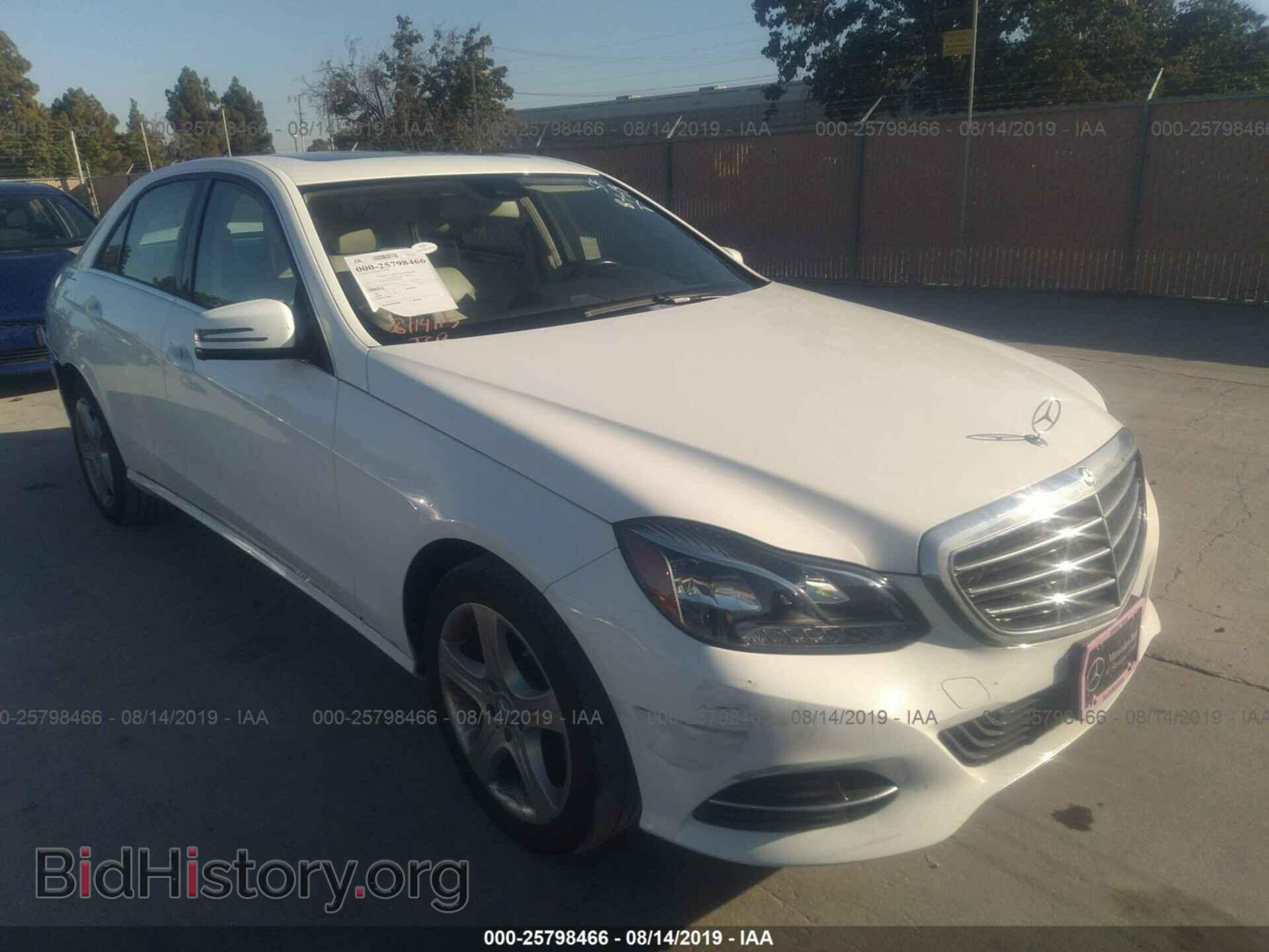 Photo WDDHF5KB3EA786543 - MERCEDES-BENZ E 2014