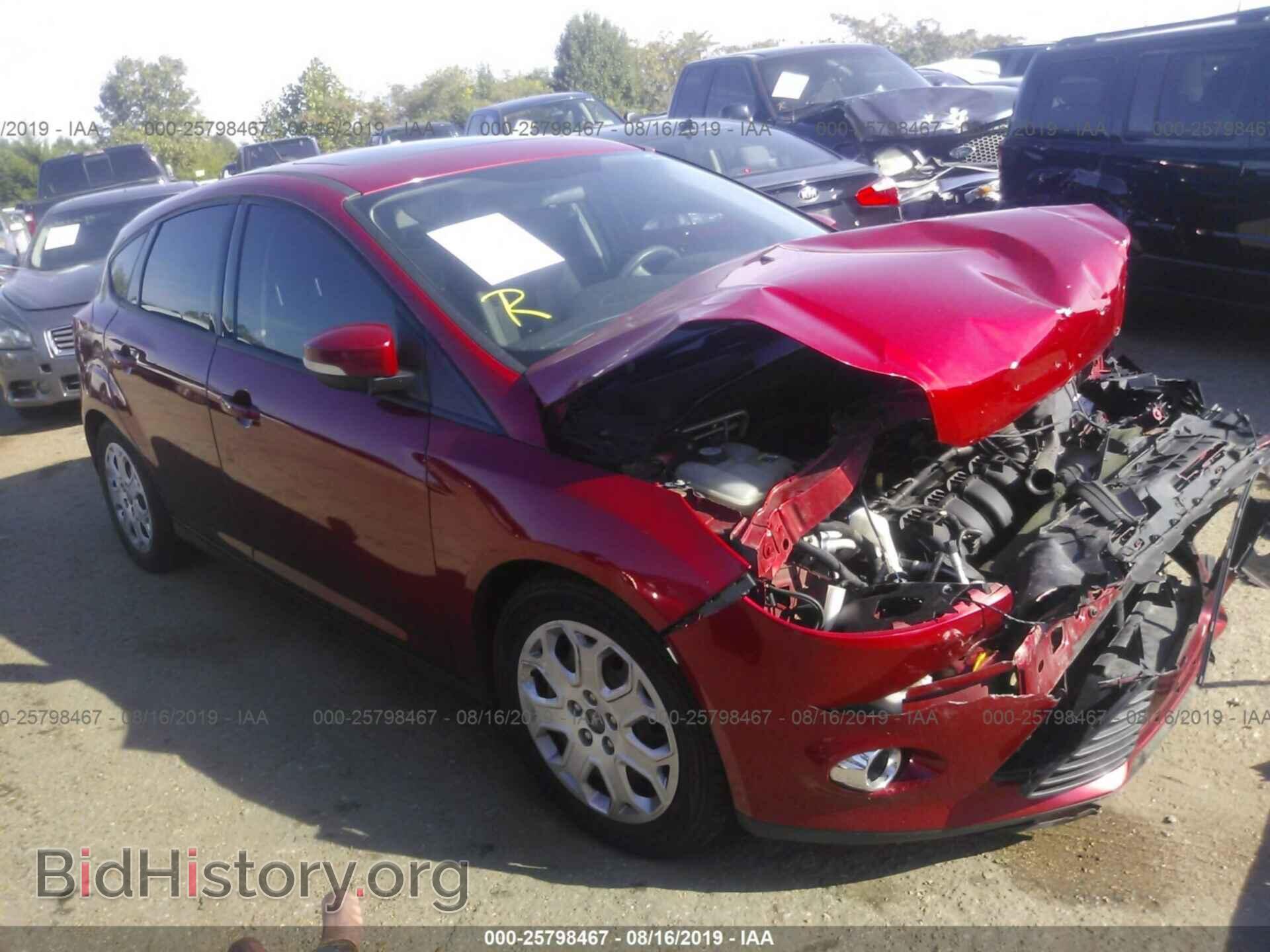 Фотография 1FAHP3K22CL149419 - FORD FOCUS 2012