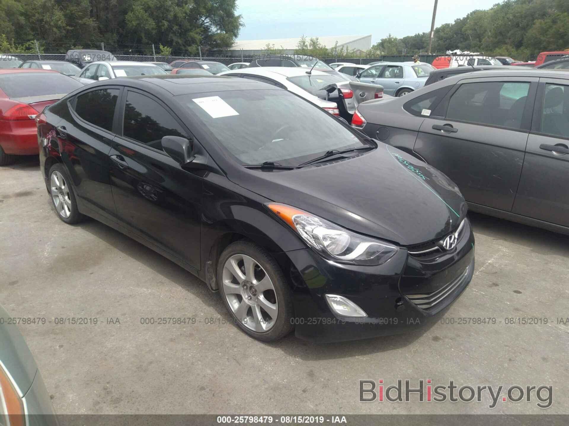 Photo KMHDH4AE6CU382751 - HYUNDAI ELANTRA 2012