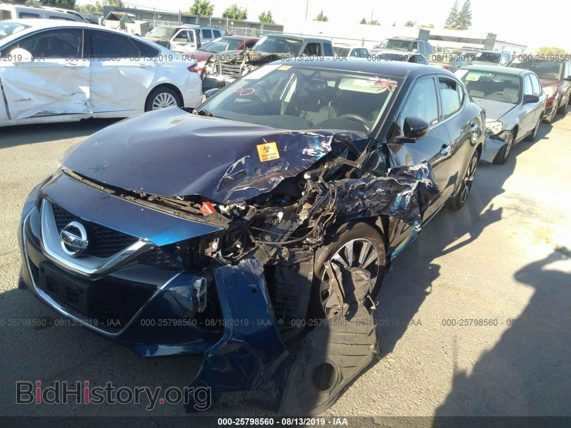 2017 NISSAN MAXIMA - VIN: 1N4AA6AP1HC402979 - Фото 2