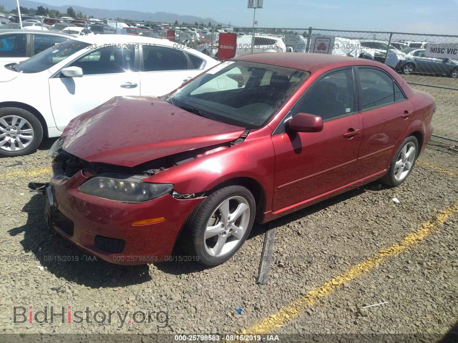 2007 Mazda 6 - VIN: 1YVHP80C375M10726 - Фото 2