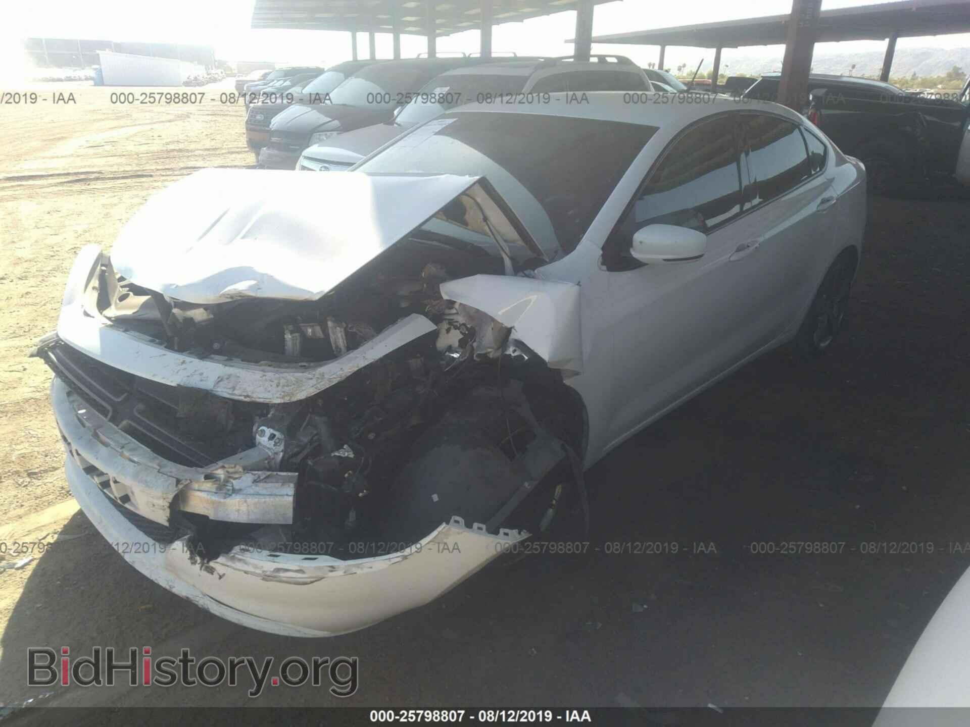 2015 DODGE DART - VIN: 1C3CDFEB4FD227874 - Фото 2