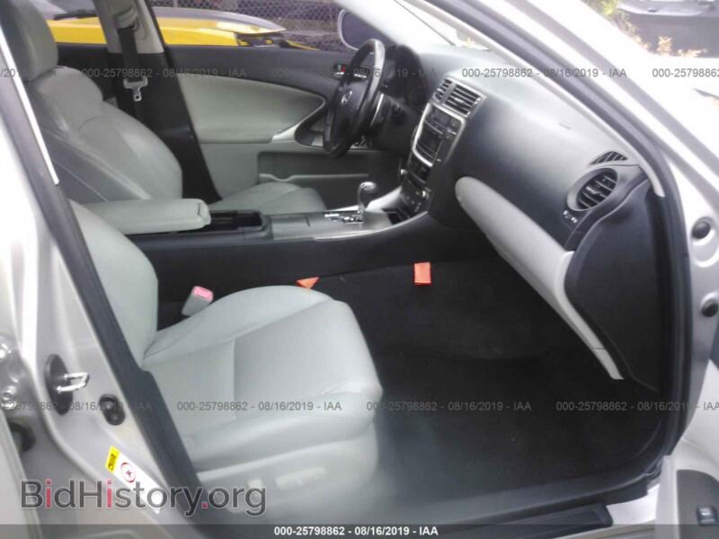 2007 Lexus IS (VIN JTHBK262475028225) — фото 5 из 10