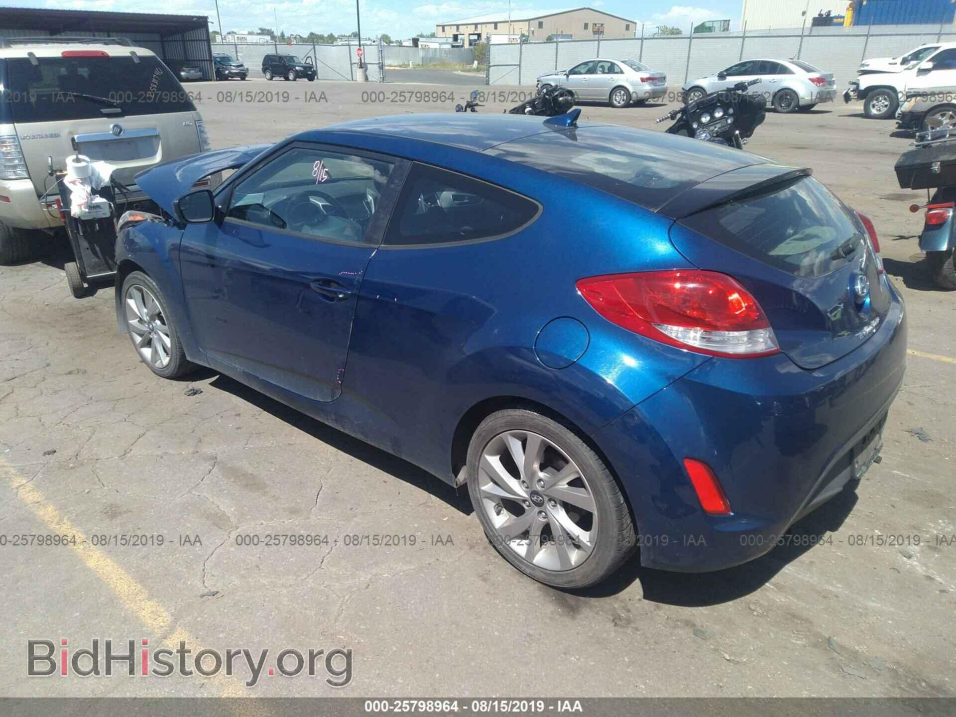2017 HYUNDAI VELOSTER - VIN: KMHTC6ADXHU307300 - Фото 3
