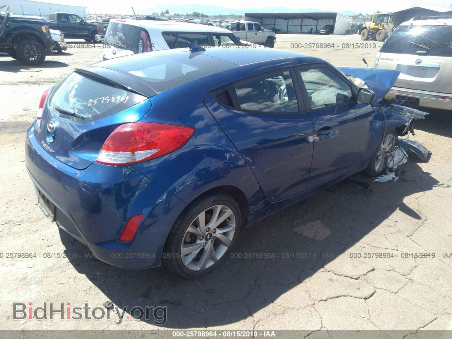 2017 HYUNDAI VELOSTER - VIN: KMHTC6ADXHU307300 - Фото 4