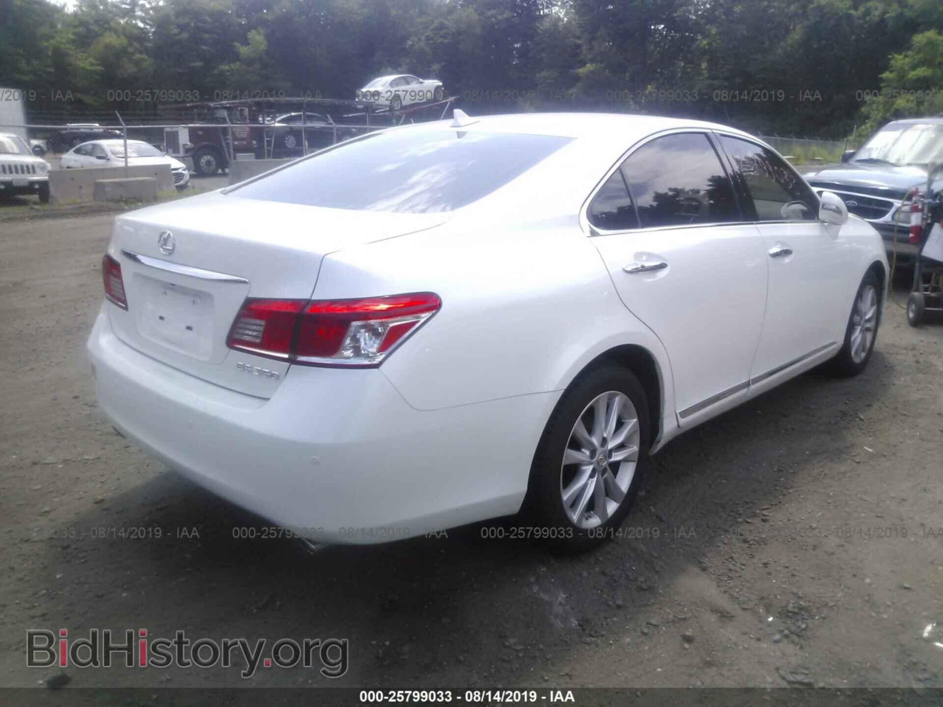 2012 LEXUS ES - VIN: JTHBK1EG5C2483667 - Фото 4