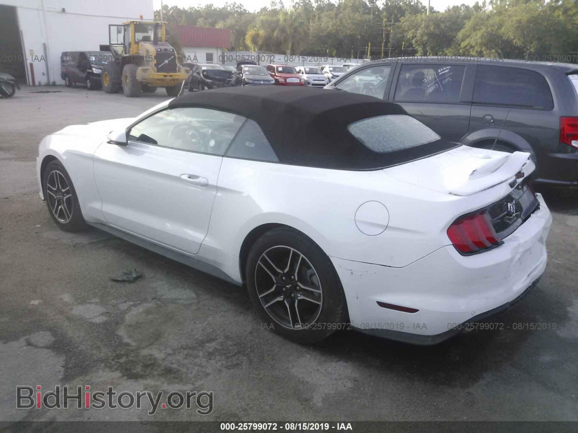 2019 FORD MUSTANG - VIN: 1FATP8UH3K5150445 - Фото 3