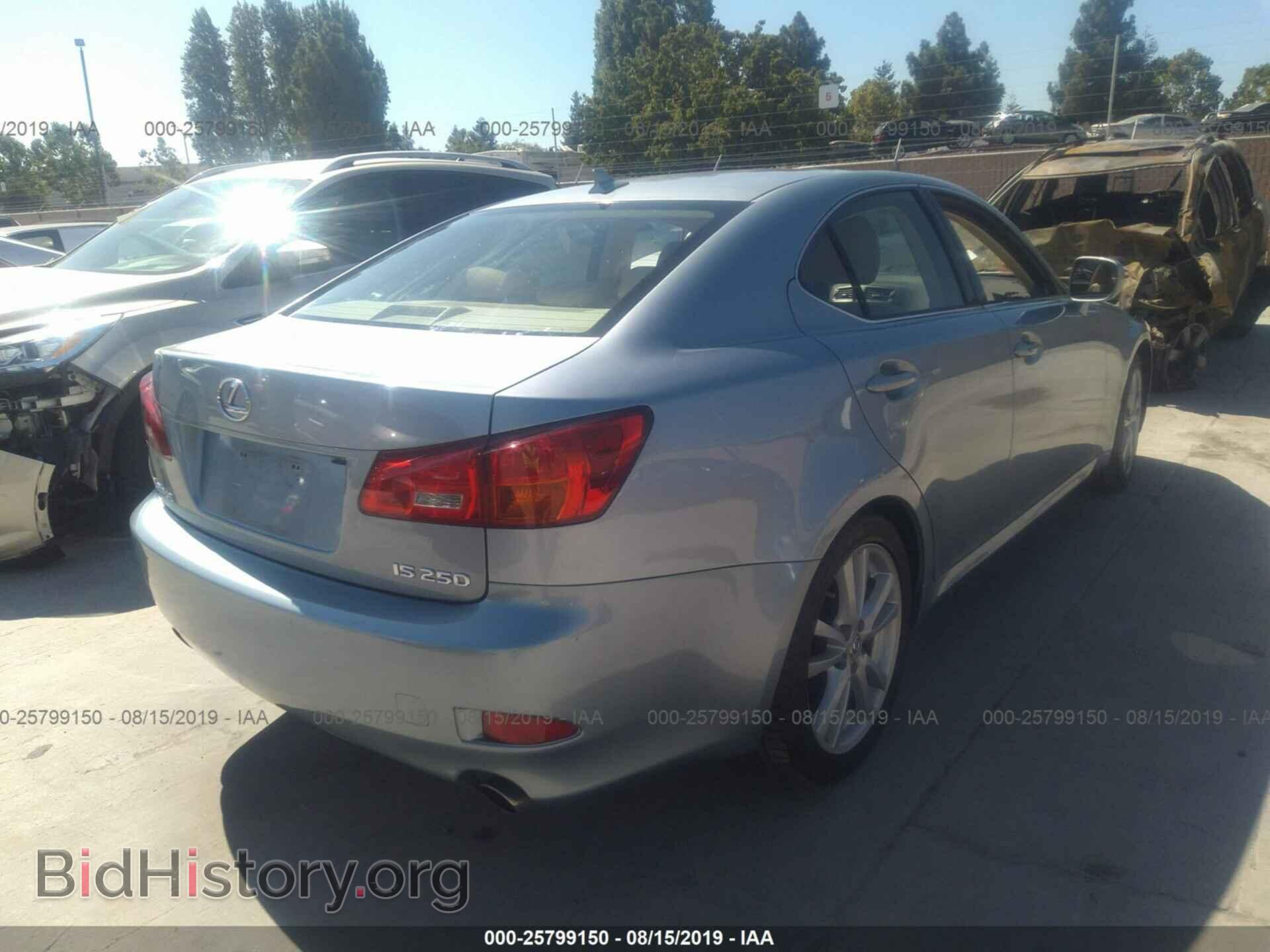 2007 LEXUS IS - VIN: JTHBK262872052271 - Photo 4