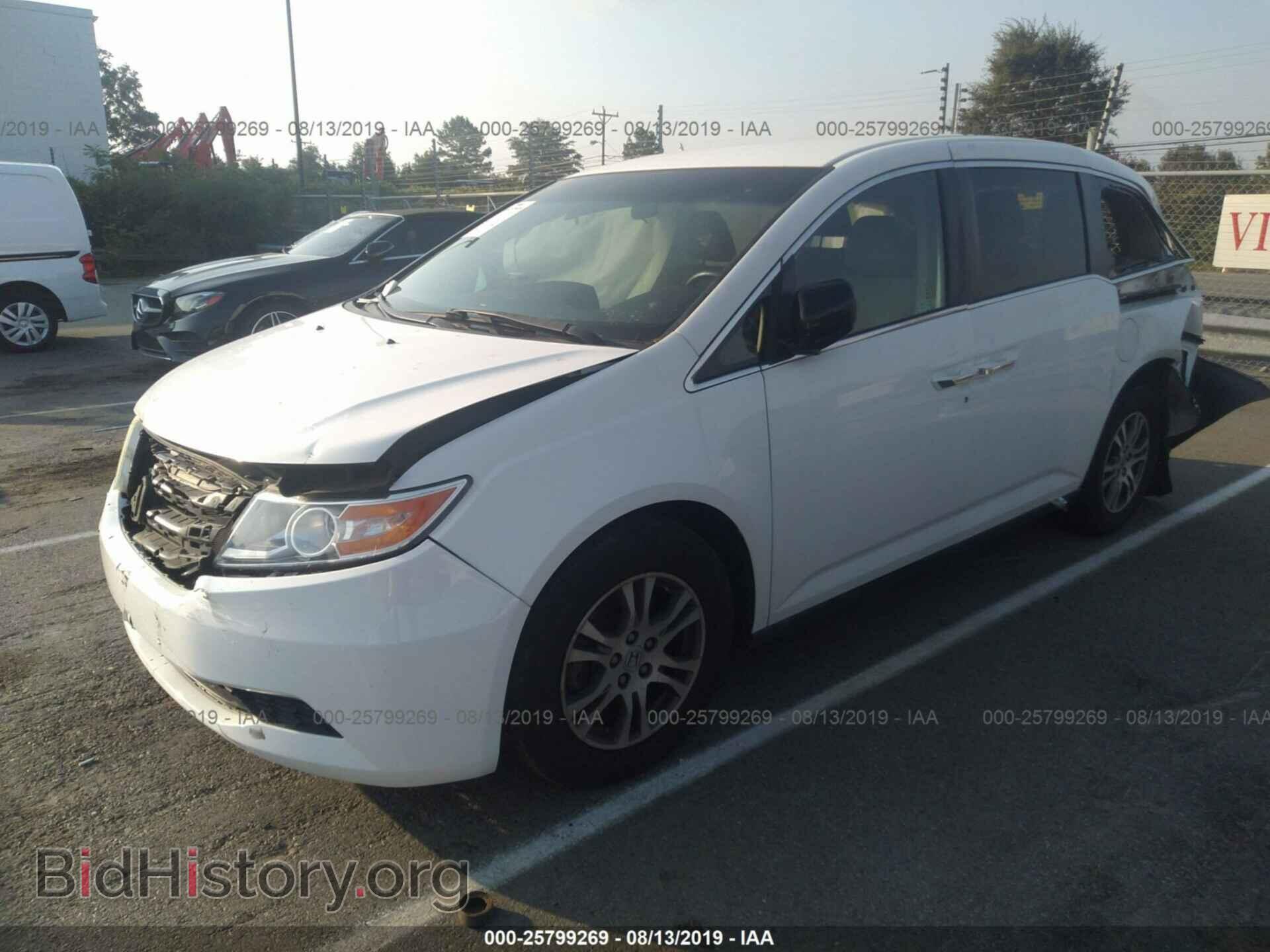 2011 HONDA ODYSSEY - VIN: 5FNRL5H41BB009345 - Фото 2