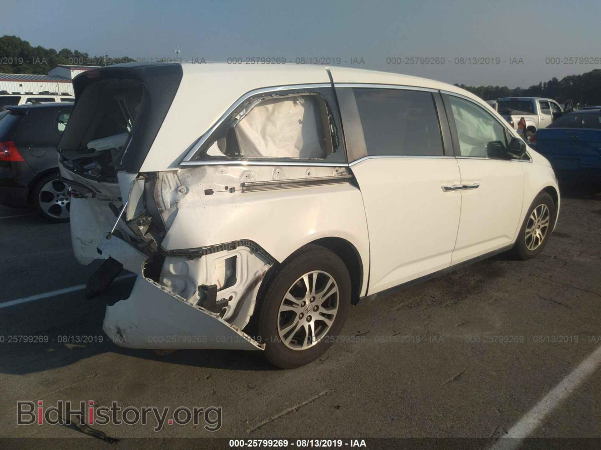2011 HONDA ODYSSEY - VIN: 5FNRL5H41BB009345 - Фото 4