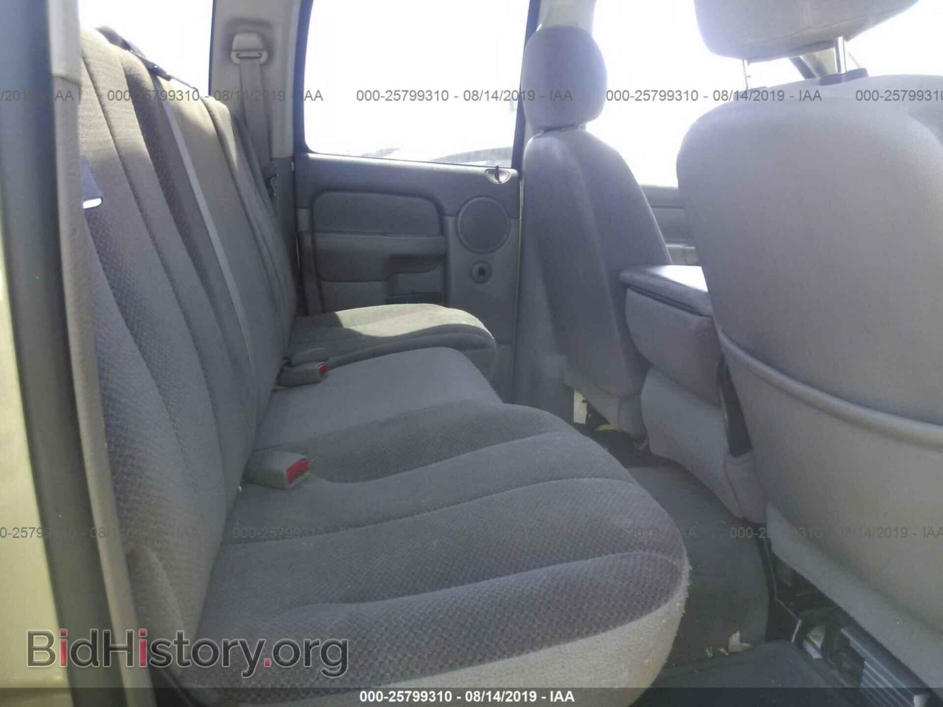 2002 DODGE RAM 1500 - VIN: 3D7HA18N92G139294 - Фото 8