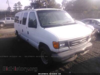 2007 Ford ECONOLINE E350 Super Duty Wagon, белый — VIN 1FBNE31L37DA31297, IAAI