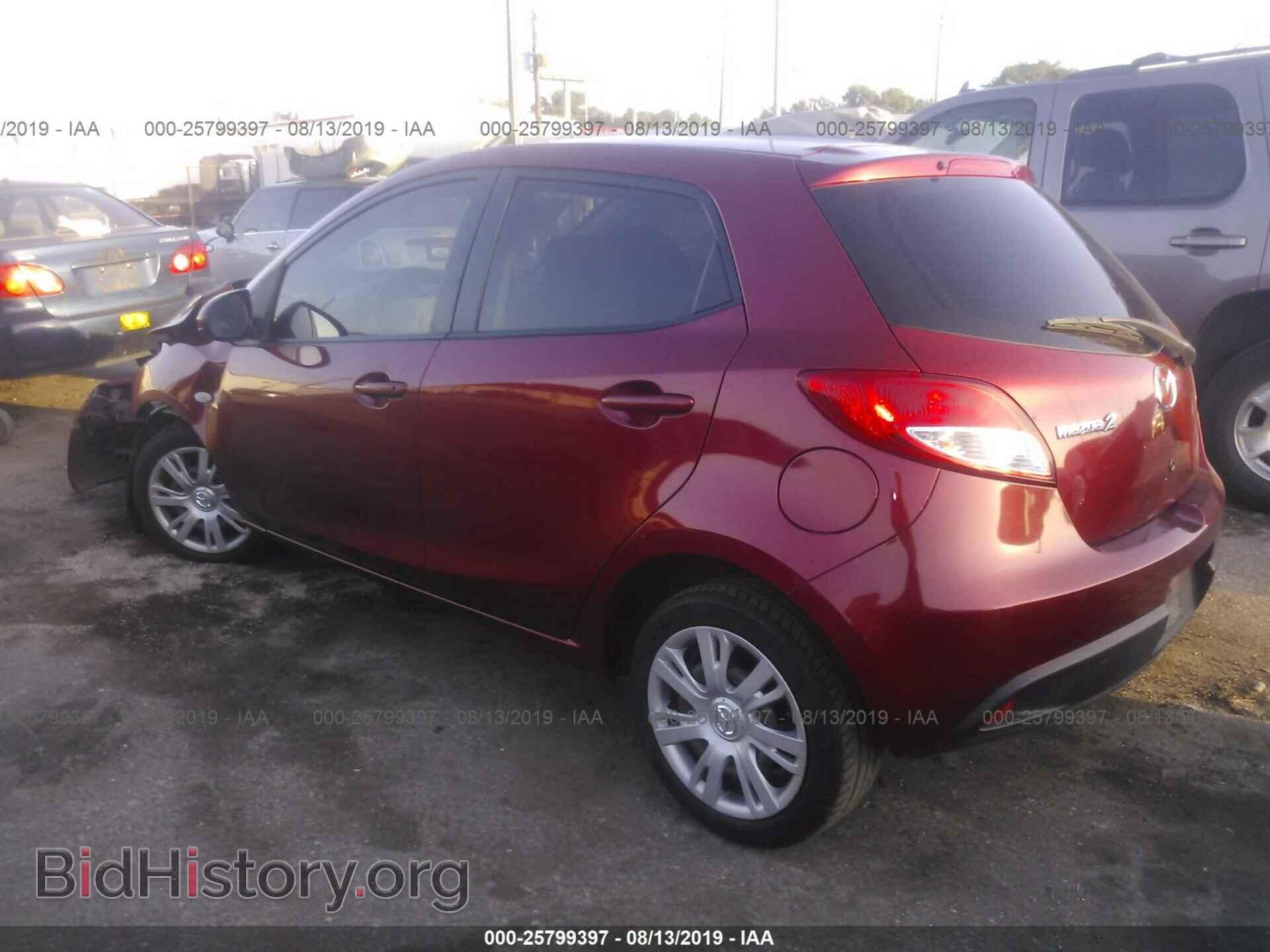 2014 MAZDA MAZDA2 - VIN: JM1DE1KZ1E0187762 - Фото 3