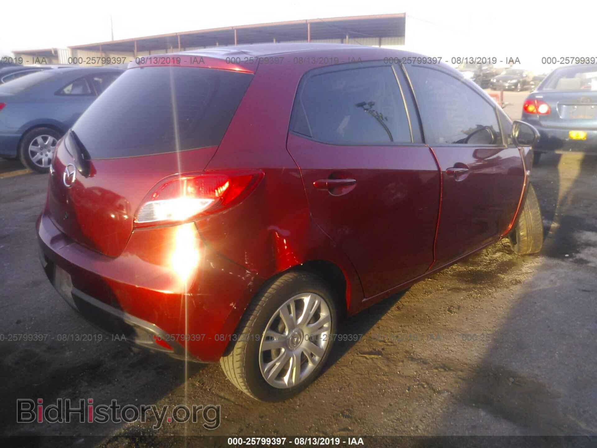 2014 MAZDA MAZDA2 - VIN: JM1DE1KZ1E0187762 - Фото 4