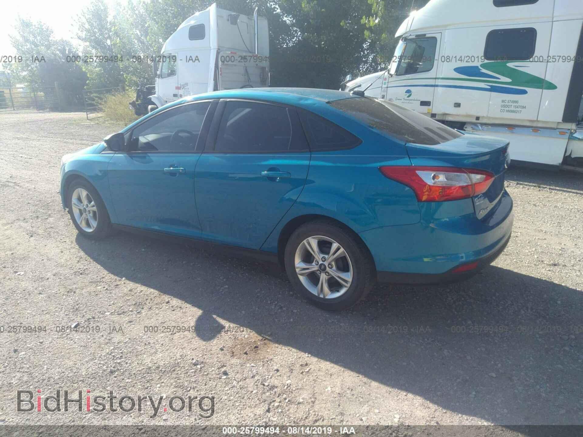 2013 FORD FOCUS - VIN: 1FADP3F24DL263559 - Фото 3