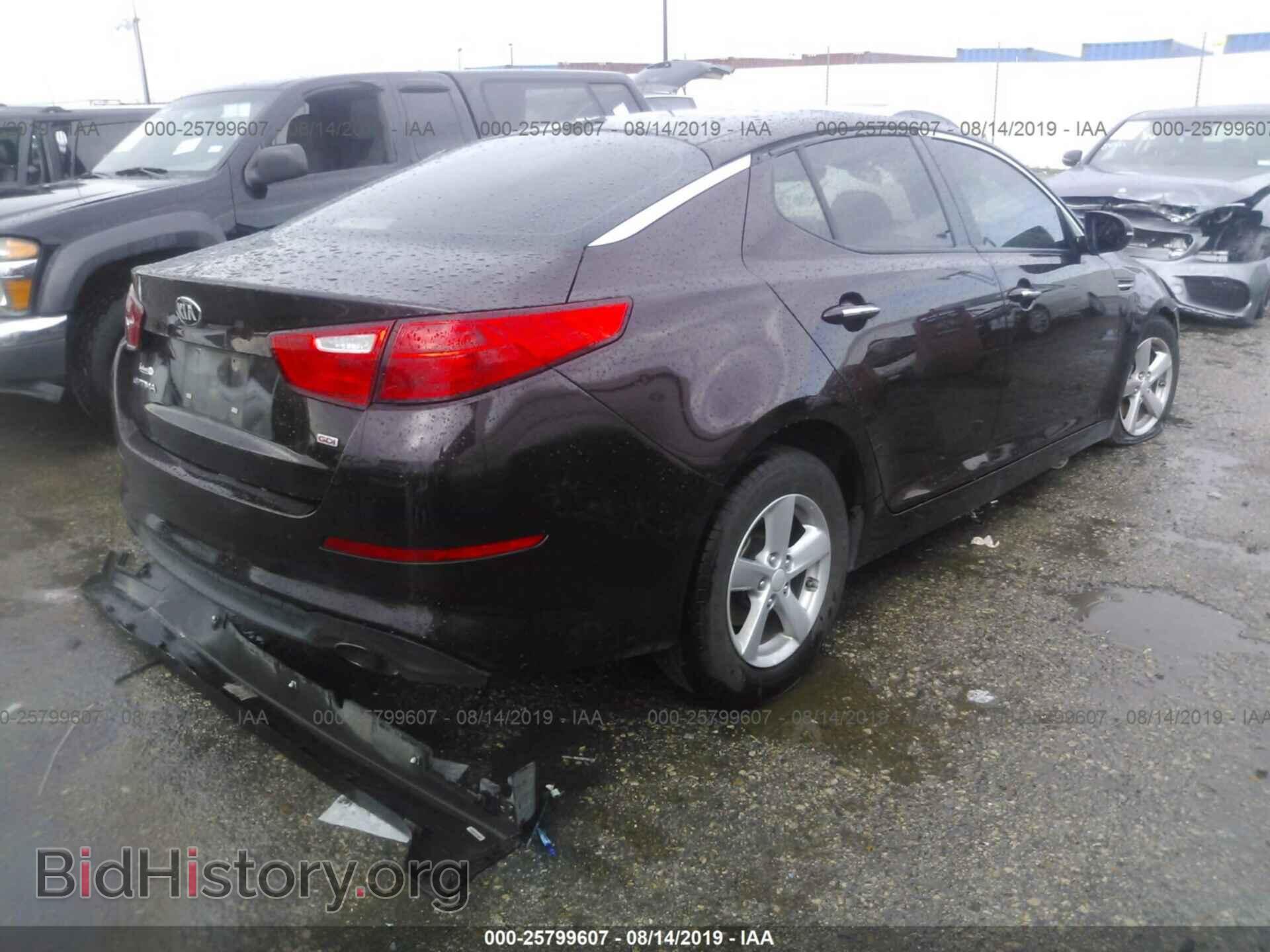 2015 KIA OPTIMA - VIN: 5XXGM4A71FG448132 - Photo 4