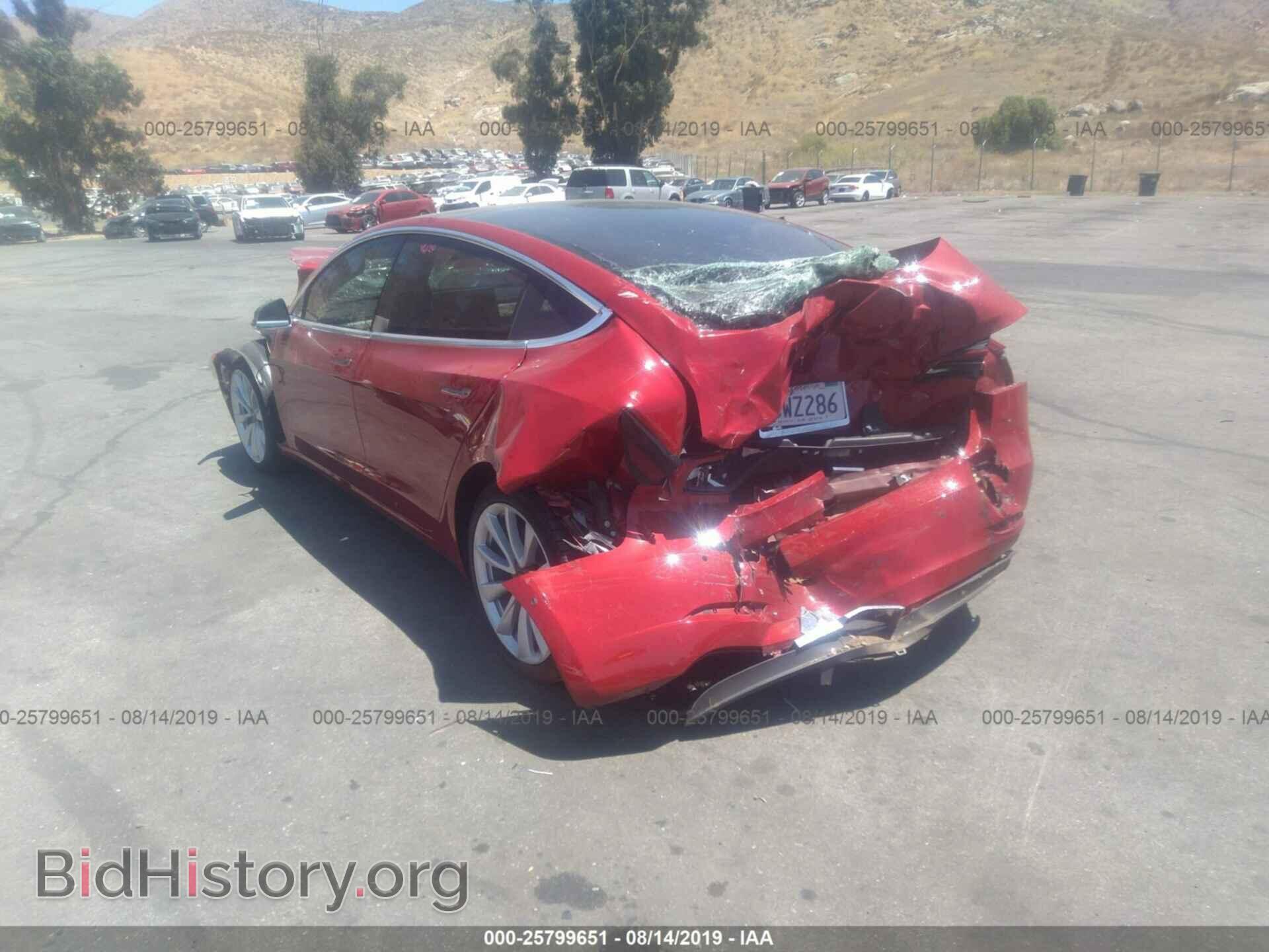 2018 TESLA MODEL 3 - VIN: 5YJ3E1EA8JF061671 - Photo 3