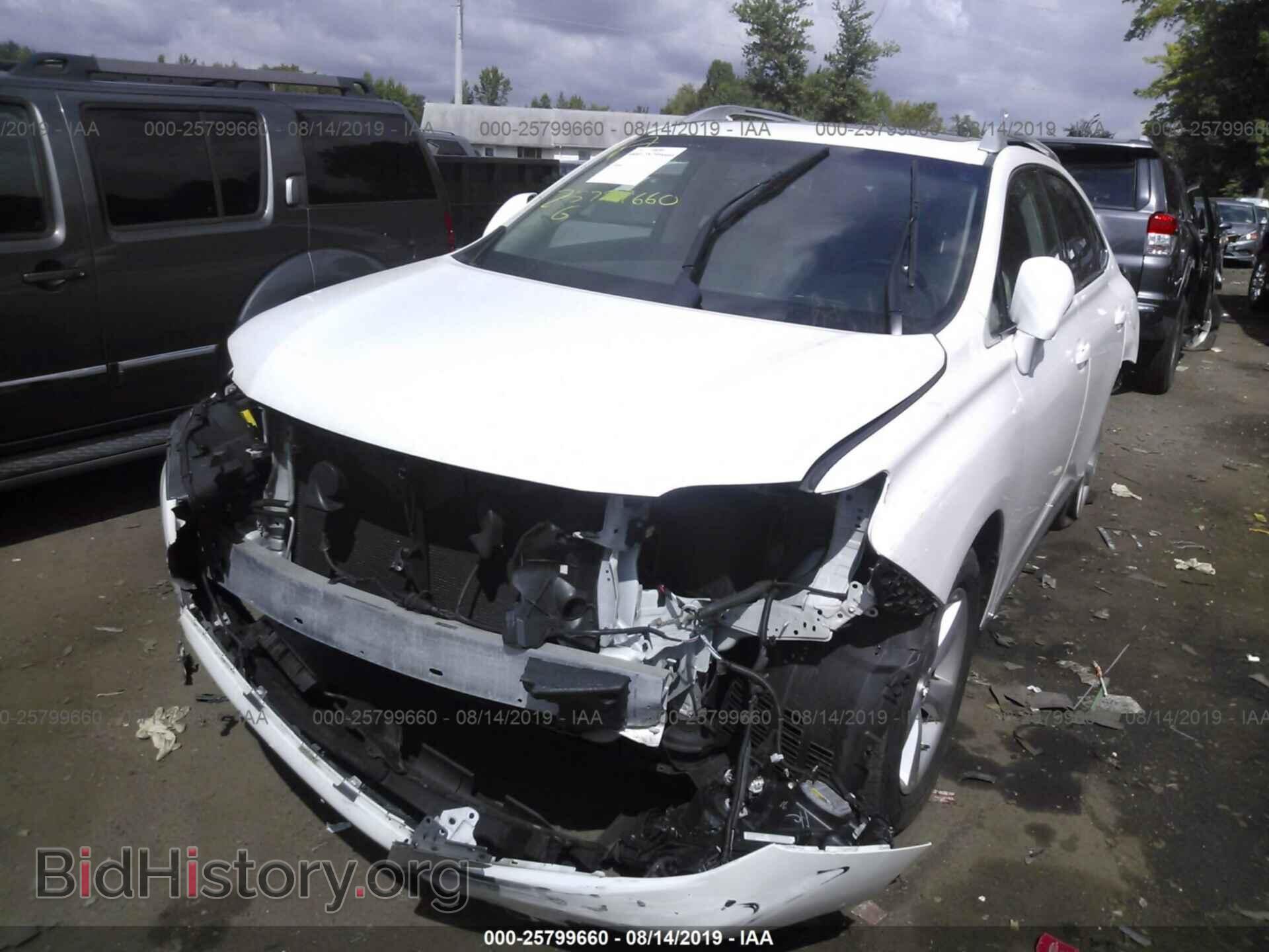 2015 LEXUS RX - VIN: 2T2BK1BA6FC270150 - Фото 2