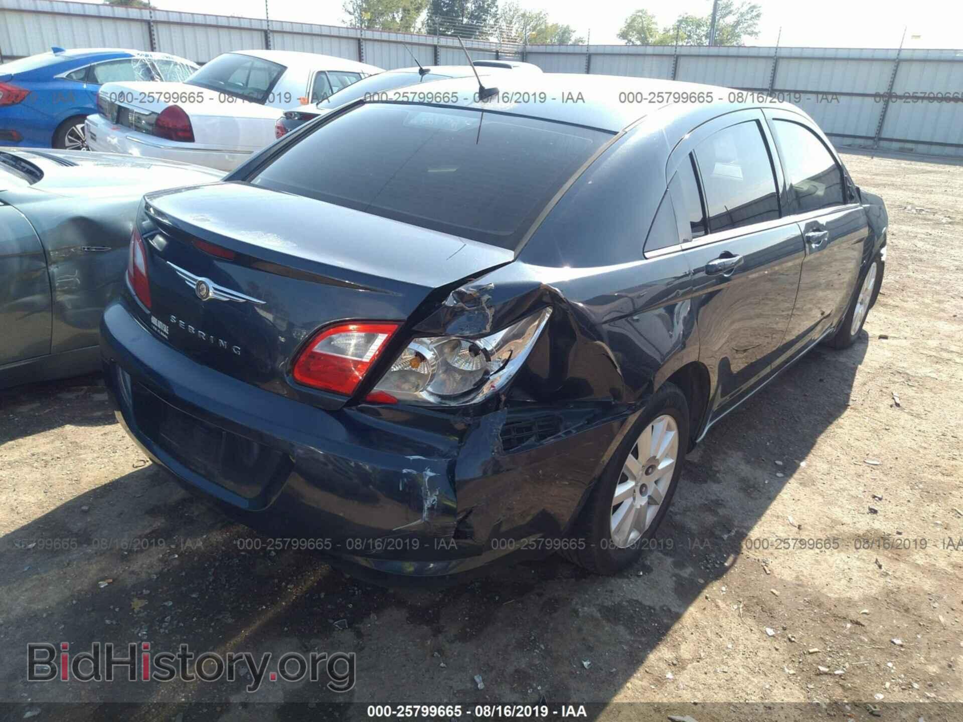 2008 CHRYSLER SEBRING - VIN: 1C3LC46K78N124547 - Фото 4