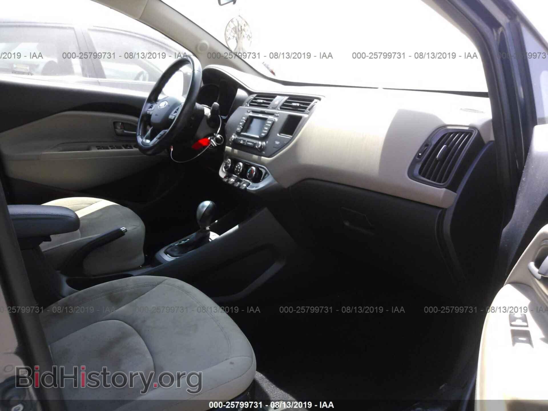 2014 KIA RIO - VIN: KNADN4A39E6395946 - Фото 5
