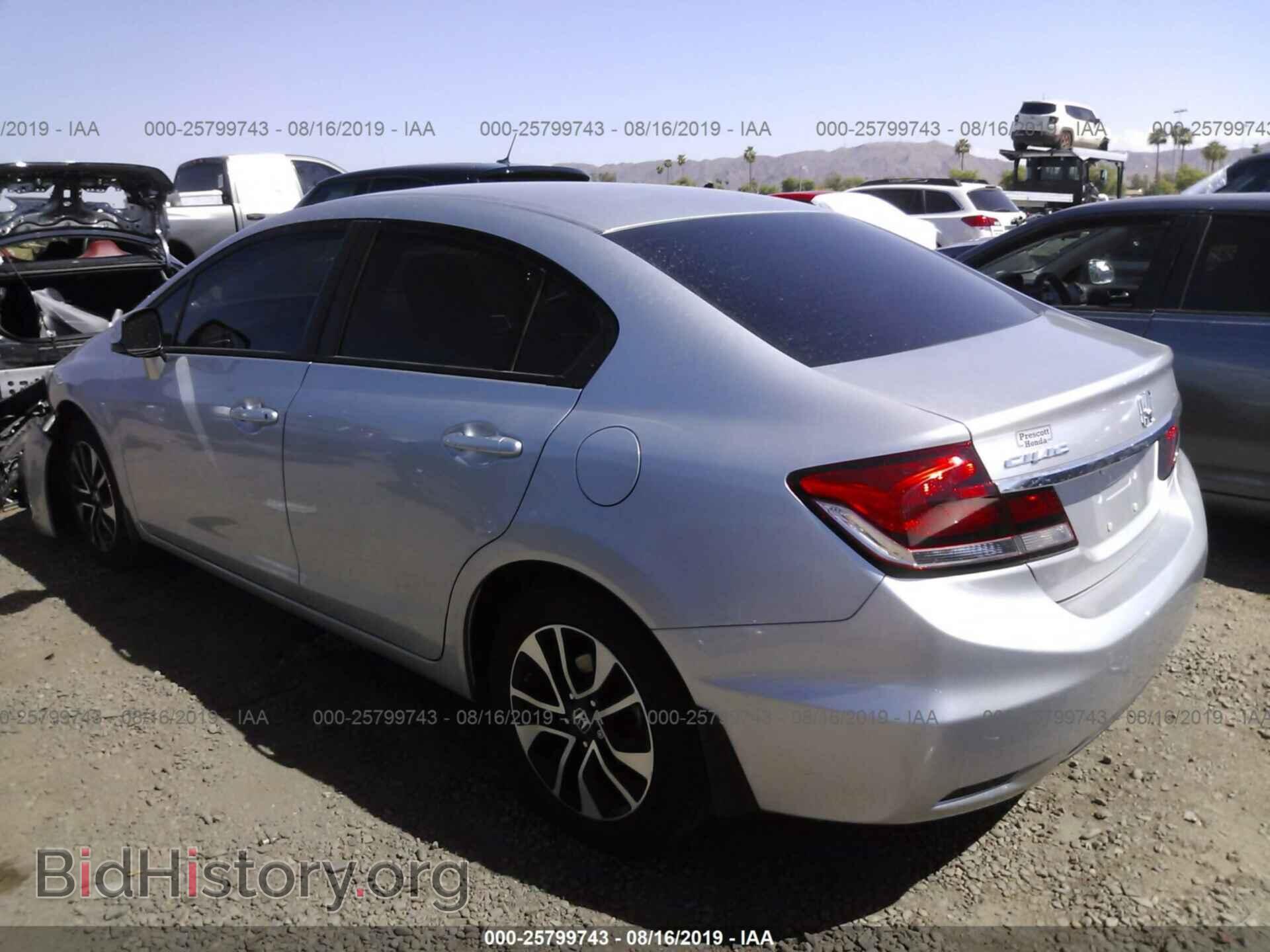 2013 HONDA CIVIC - VIN: 19XFB2F86DE074601 - Фото 3