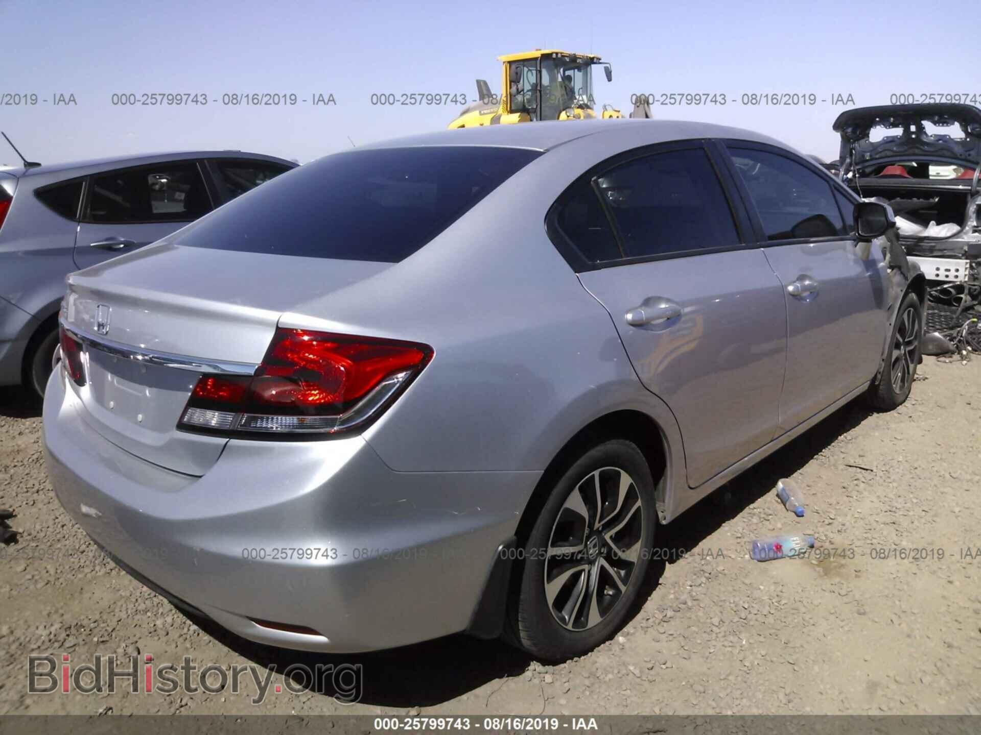 2013 HONDA CIVIC - VIN: 19XFB2F86DE074601 - Фото 4