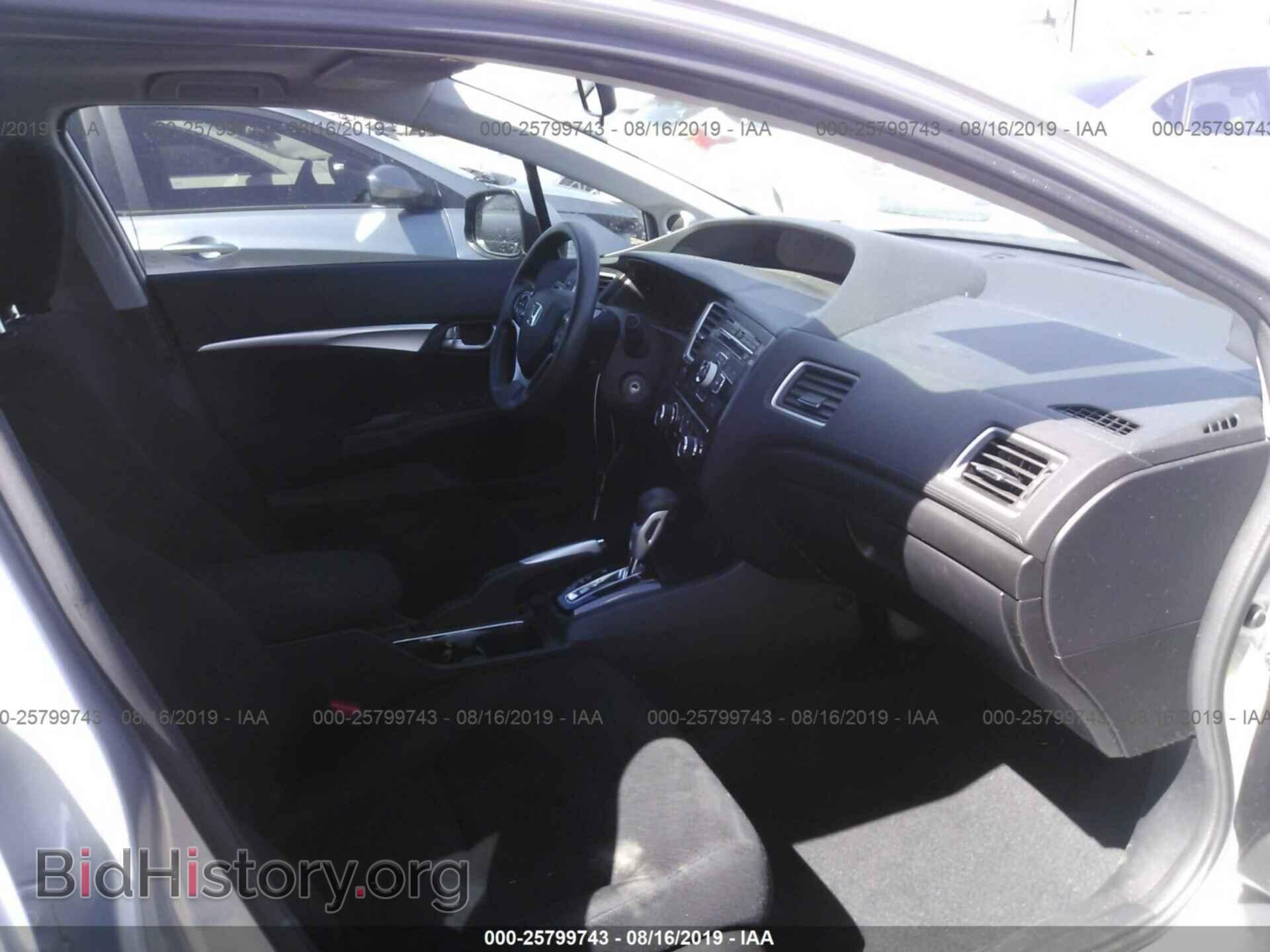 2013 HONDA CIVIC - VIN: 19XFB2F86DE074601 - Фото 5