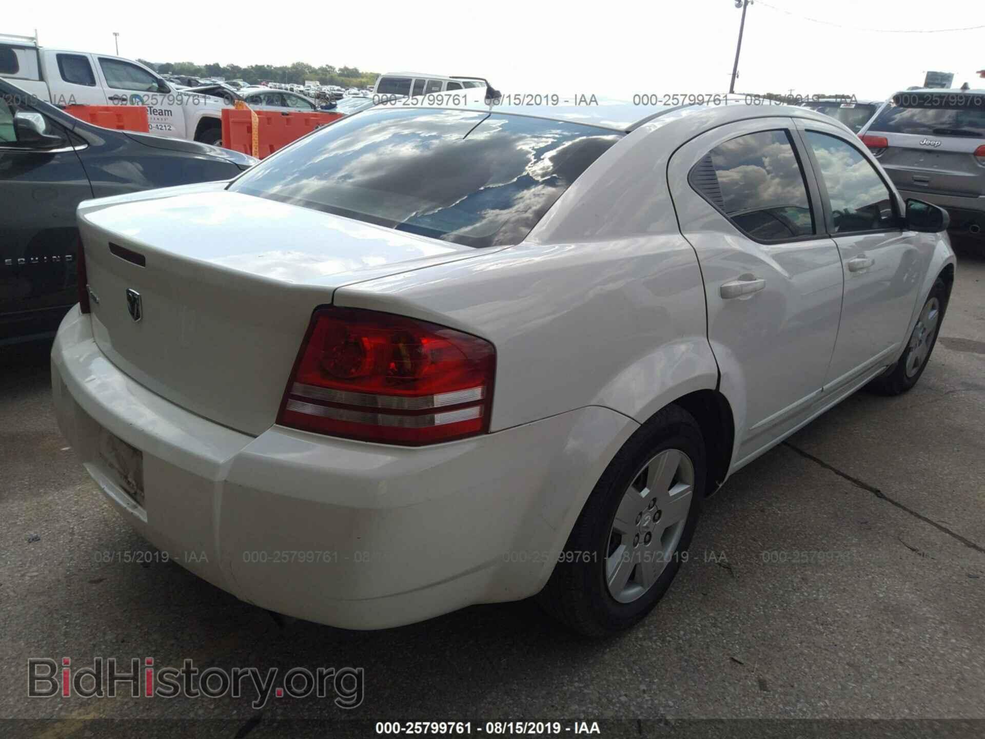 2008 DODGE AVENGER - VIN: 1B3LC46K28N653336 - Фото 4