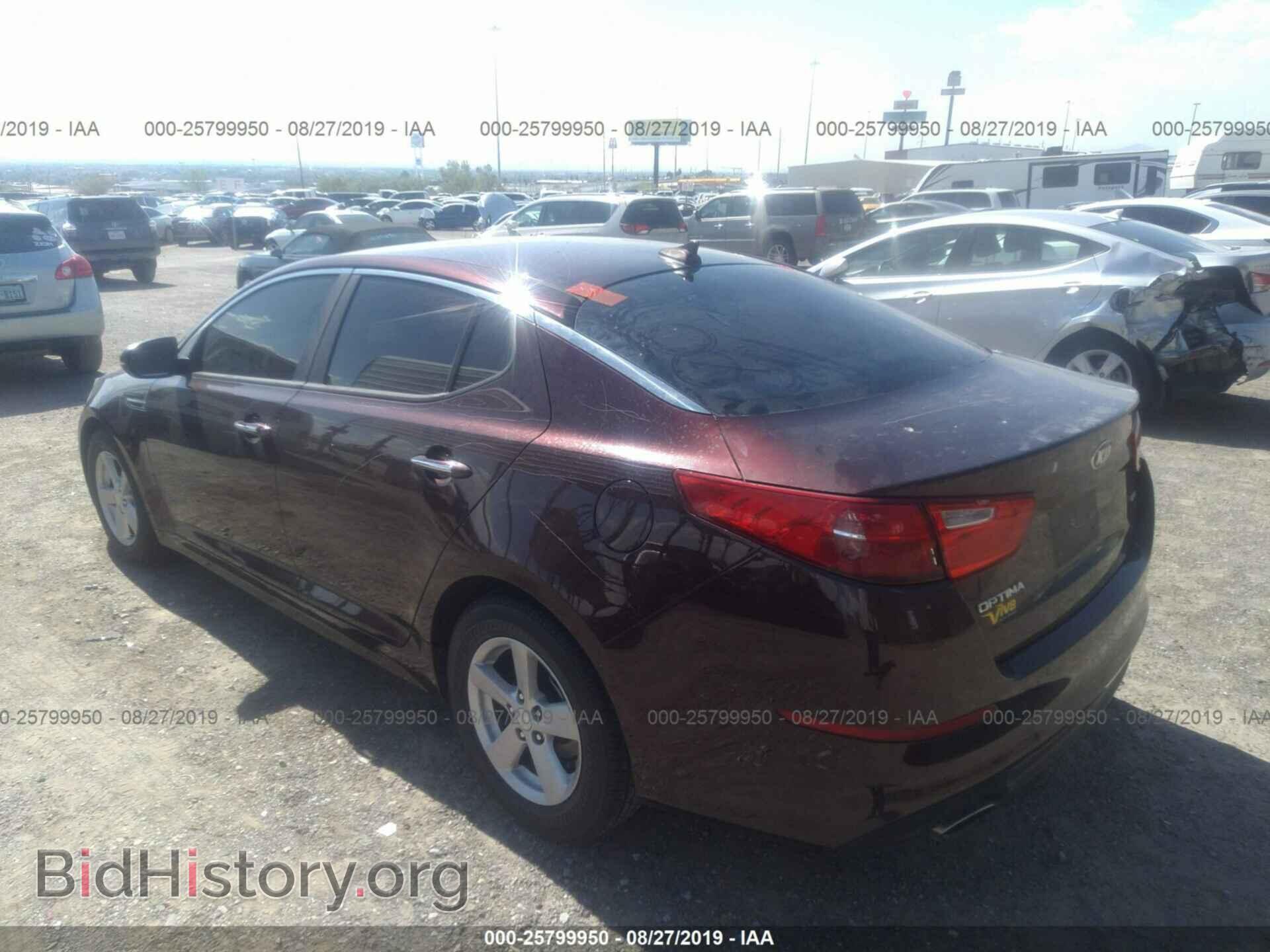 2015 KIA OPTIMA - VIN: 5XXGM4A76FG417894 - Фото 3
