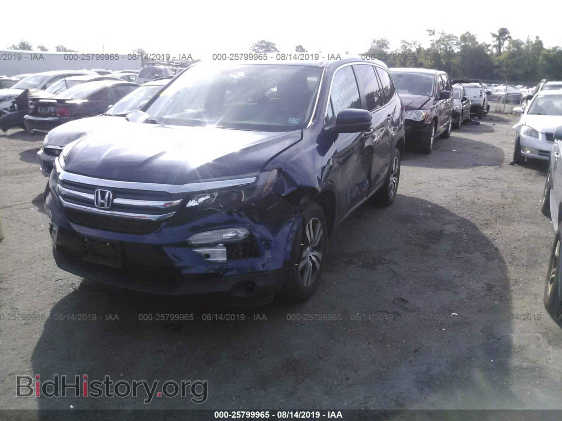 2017 HONDA PILOT - VIN: 5FNYF6H39HB015063 - Photo 2