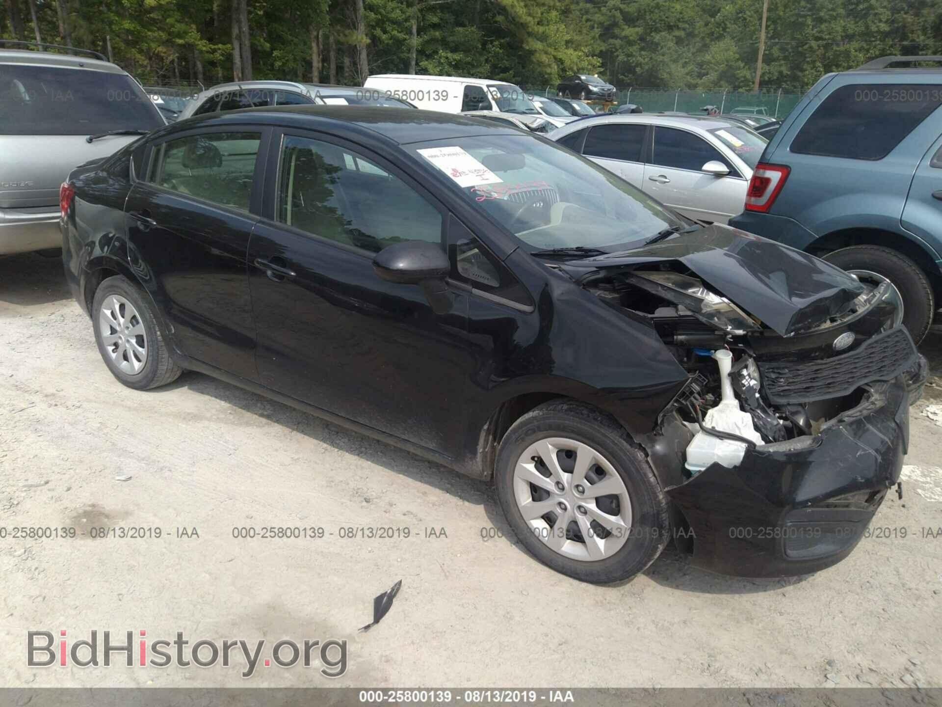 Photo KNADM4A36D6272042 - KIA RIO 2013