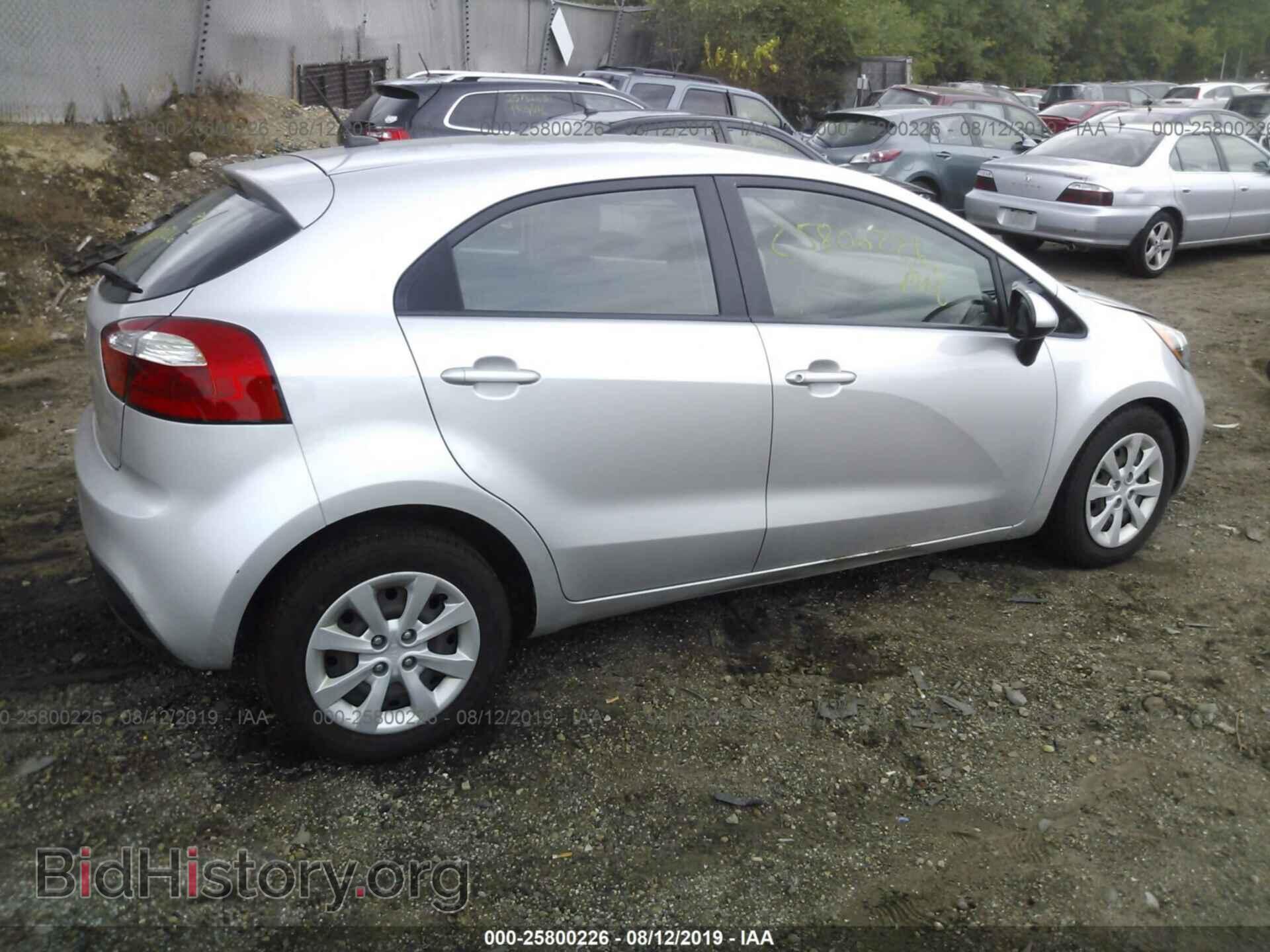 2012 KIA RIO - VIN: KNADM5A3XC6014952 - Фото 4