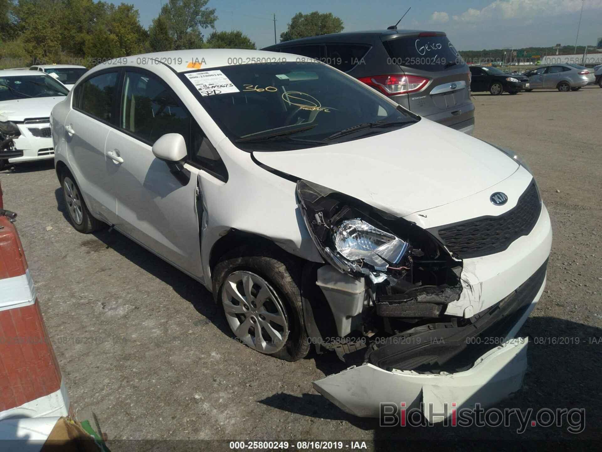 Photo KNADM4A38F6424955 - KIA RIO 2015