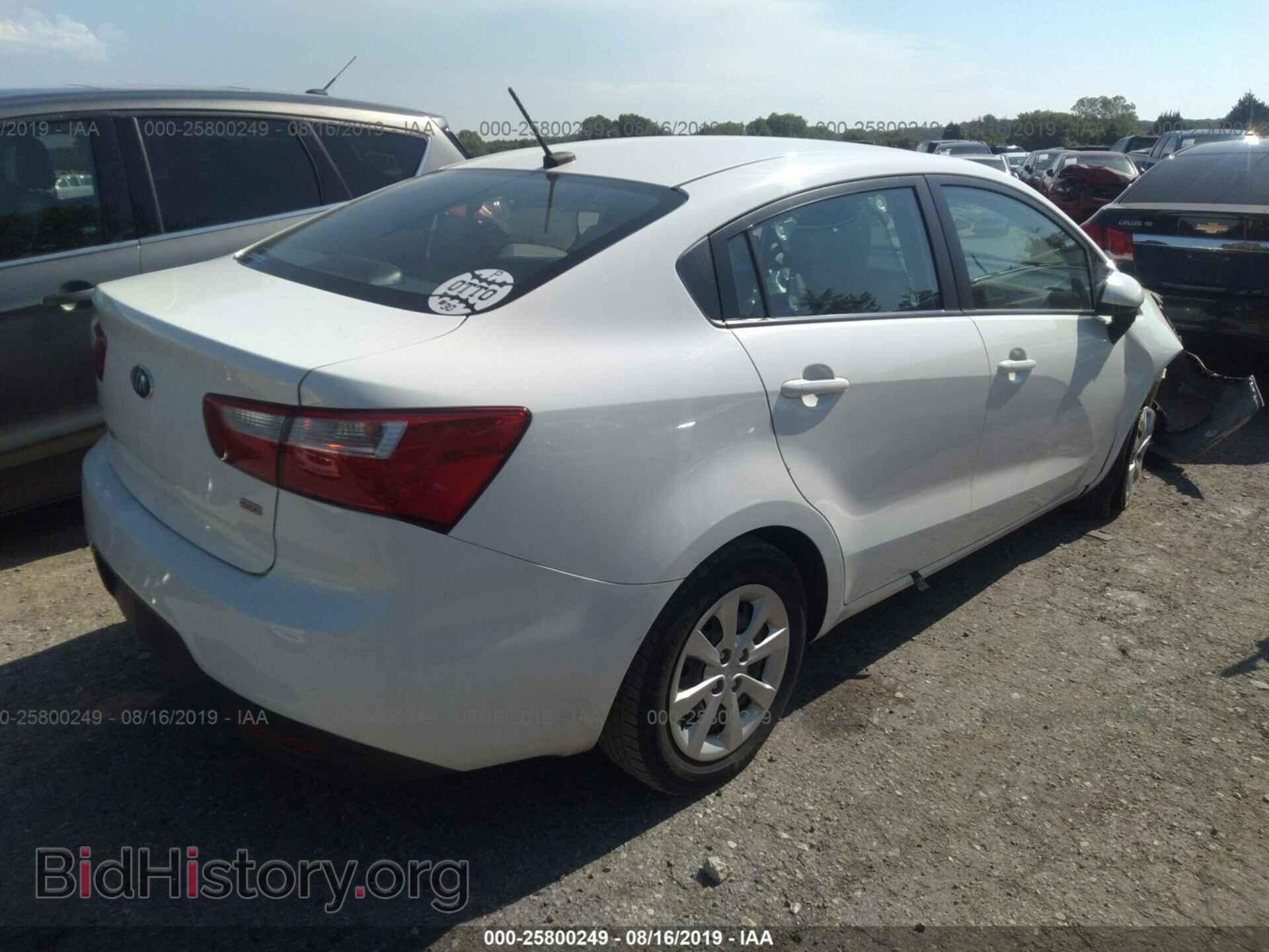 2015 KIA RIO - VIN: KNADM4A38F6424955 - Фото 4
