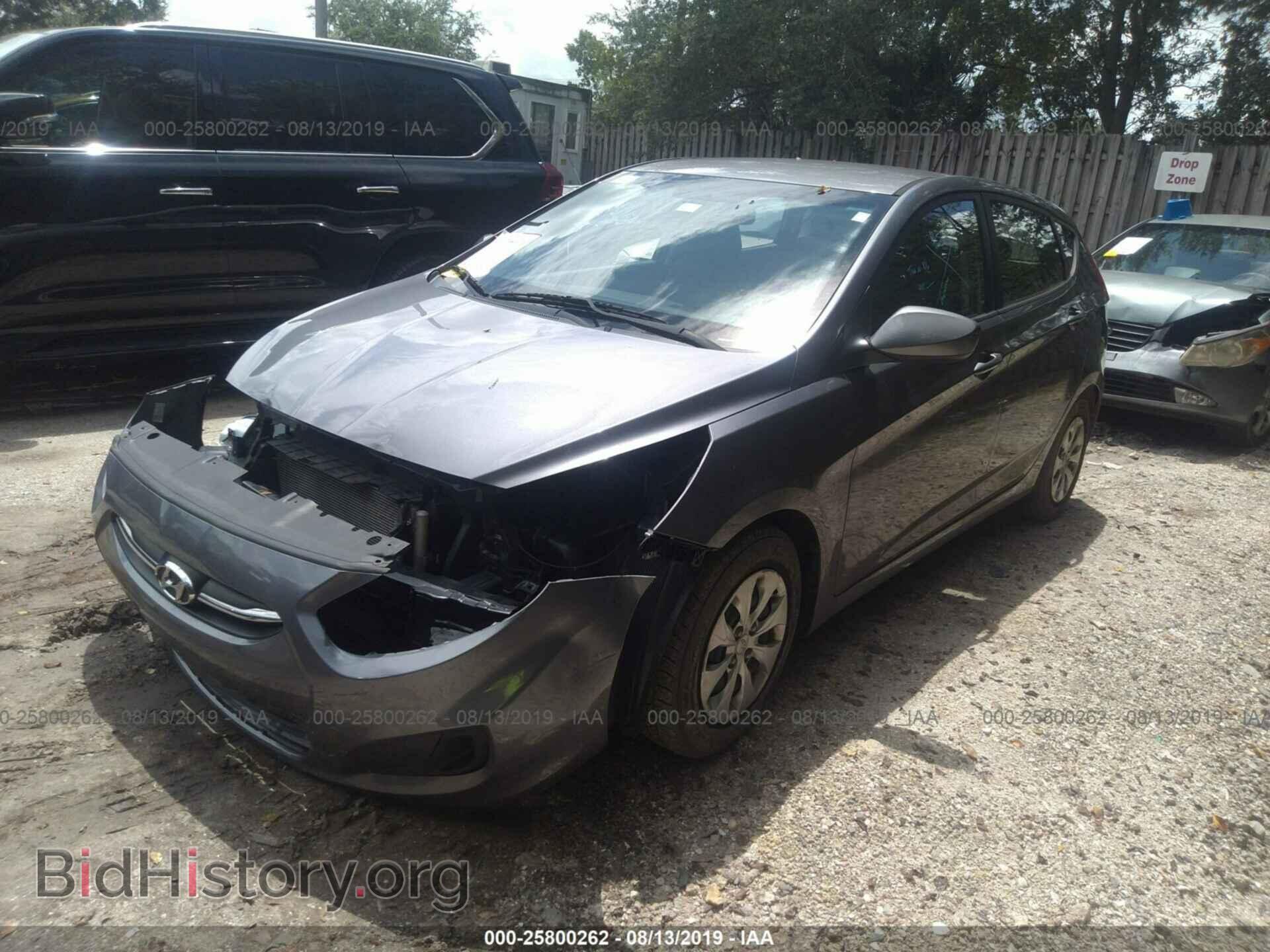 2015 HYUNDAI ACCENT - VIN: KMHCT5AE0FU212955 - Фото 2