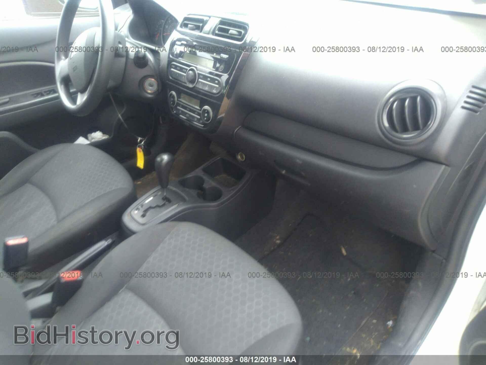 2014 MITSUBISHI MIRAGE - VIN: ML32A3HJ7EH008497 - Фото 5