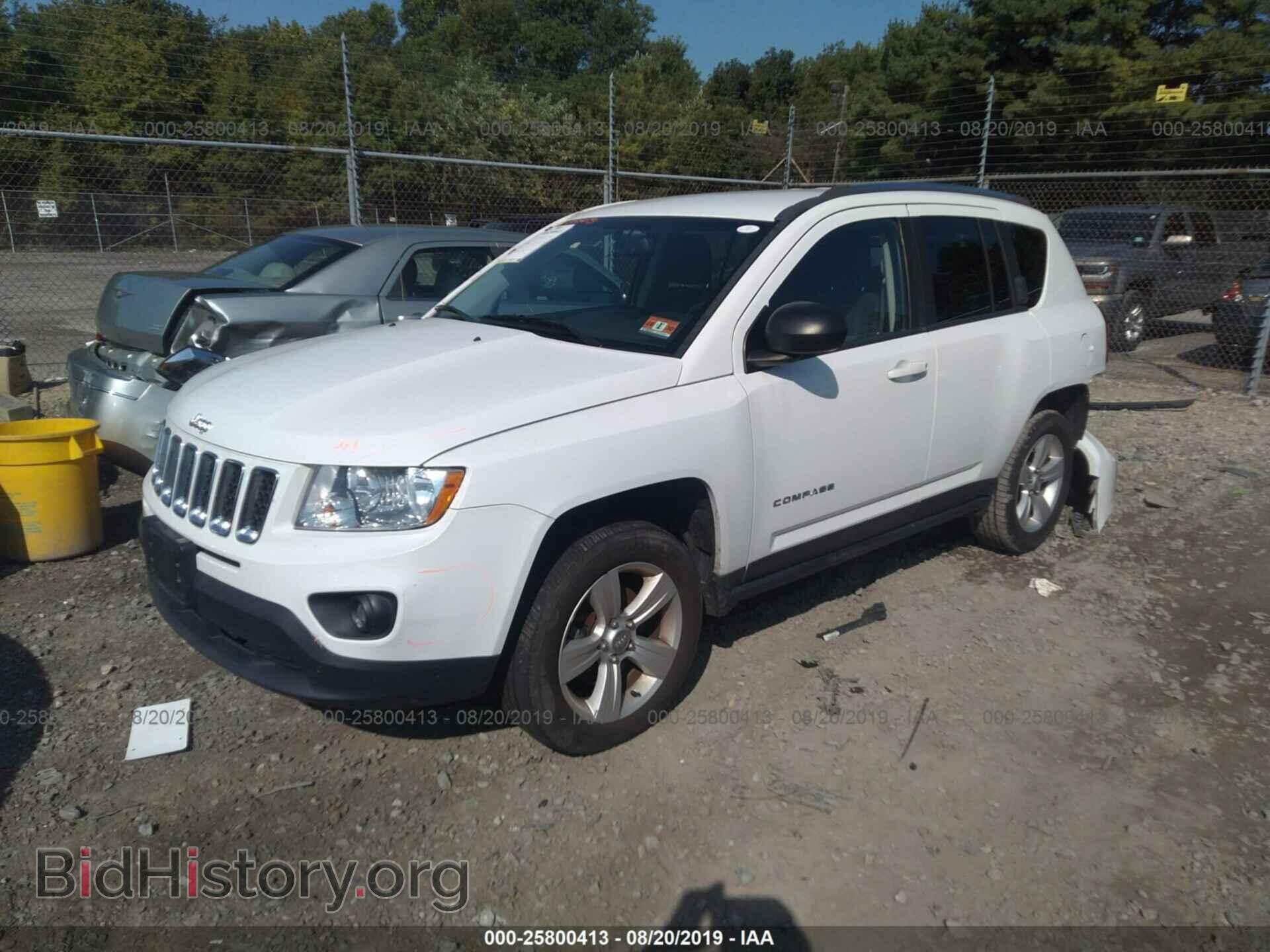 2013 JEEP COMPASS - VIN: 1C4NJDEBXDD234486 - Фото 2