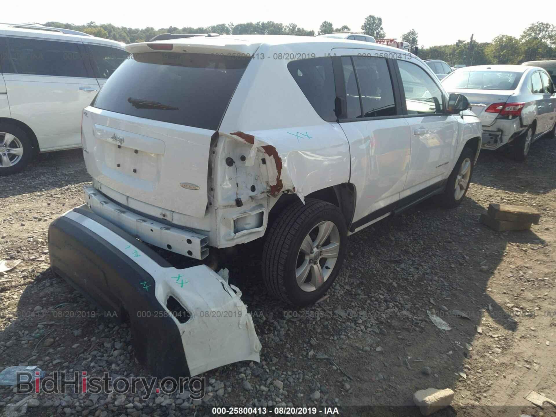 2013 JEEP COMPASS - VIN: 1C4NJDEBXDD234486 - Фото 4