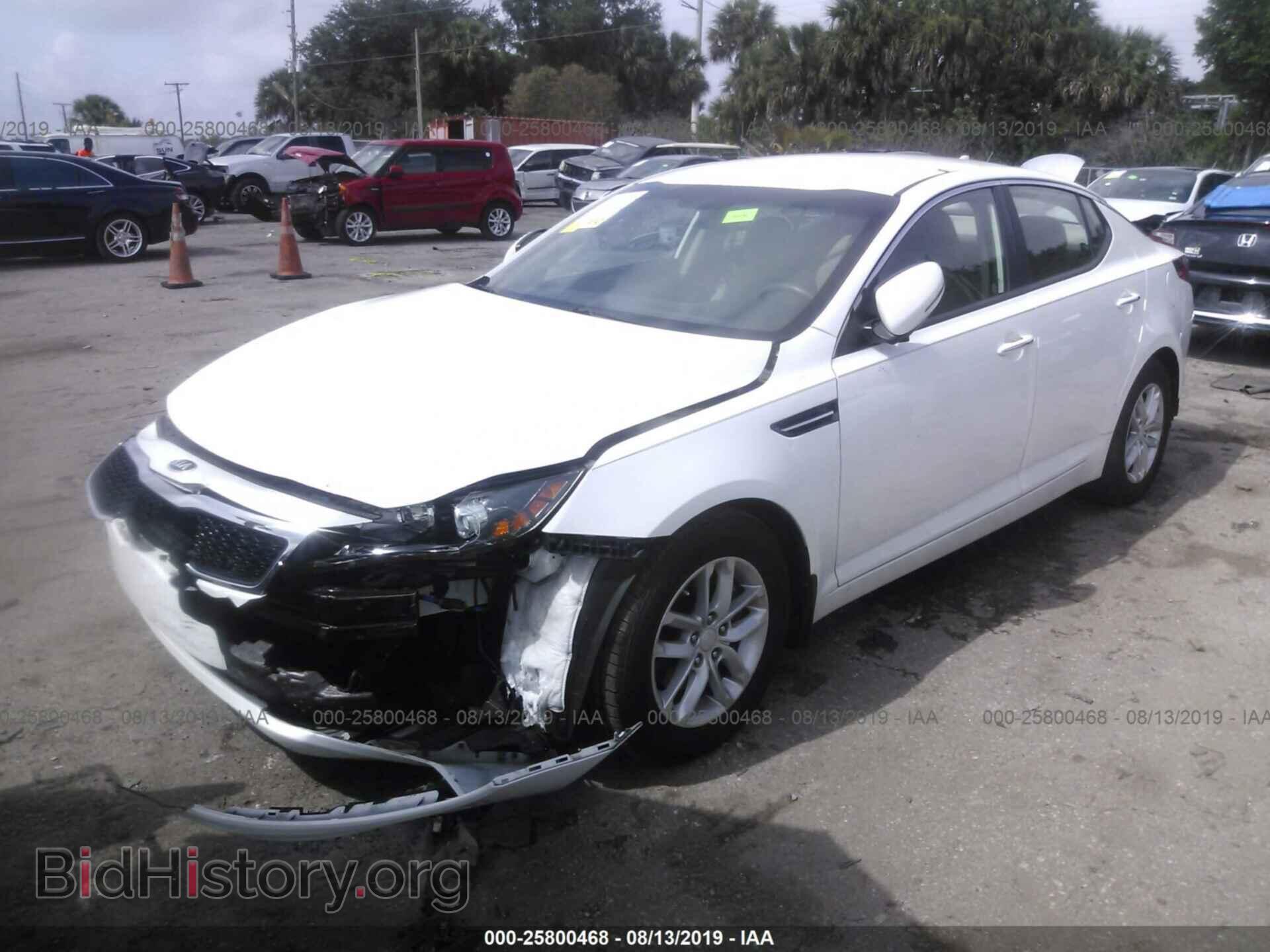 2013 KIA OPTIMA - VIN: KNAGM4A70D5395356 - Photo 2