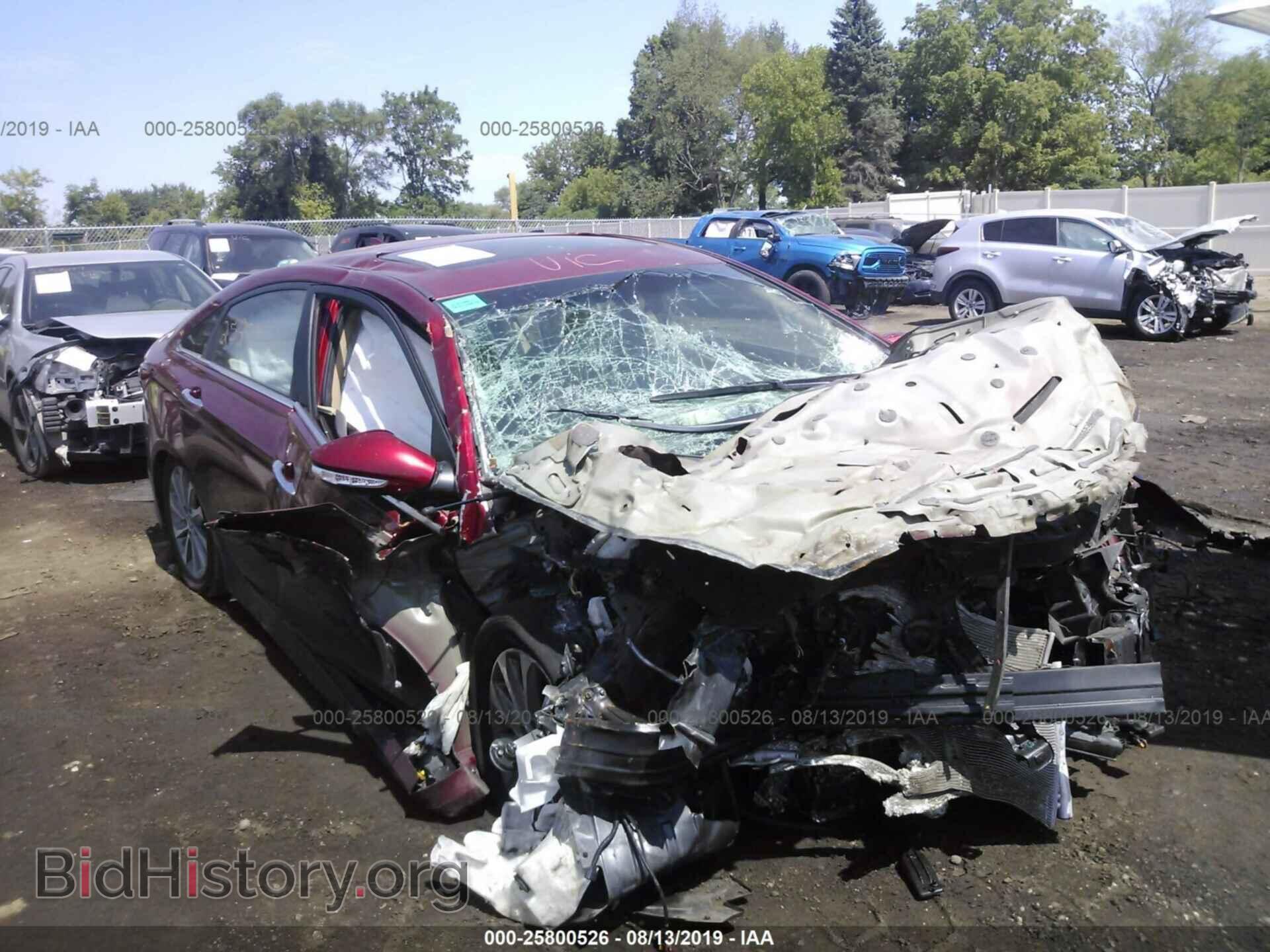 Фотография 5NPEC4AC2EH889102 - HYUNDAI SONATA 2014