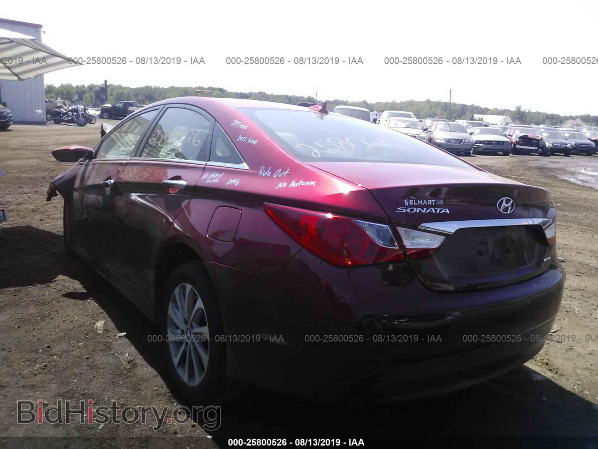 2014 HYUNDAI SONATA - VIN: 5NPEC4AC2EH889102 - Фото 3