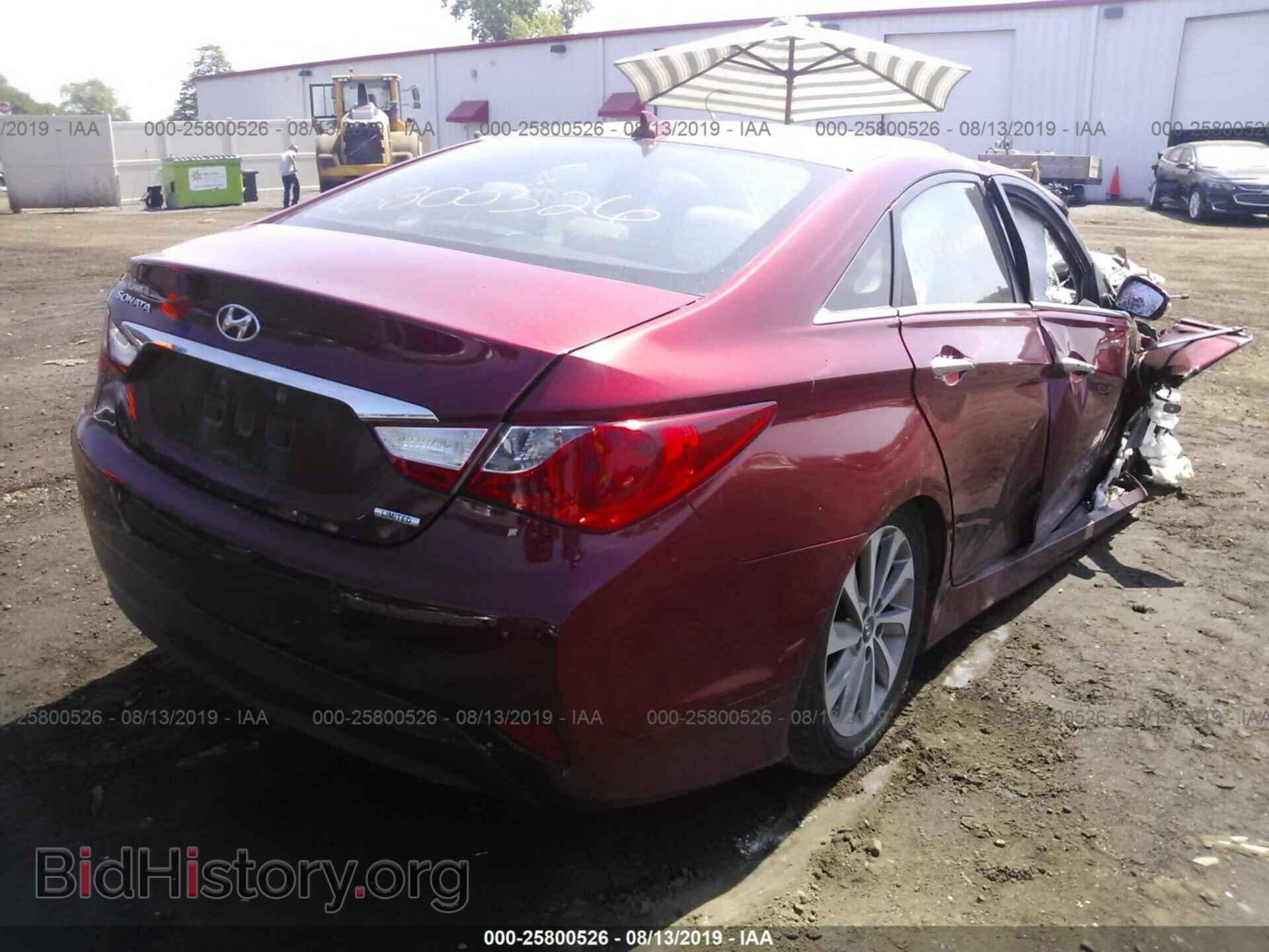 2014 HYUNDAI SONATA - VIN: 5NPEC4AC2EH889102 - Фото 4