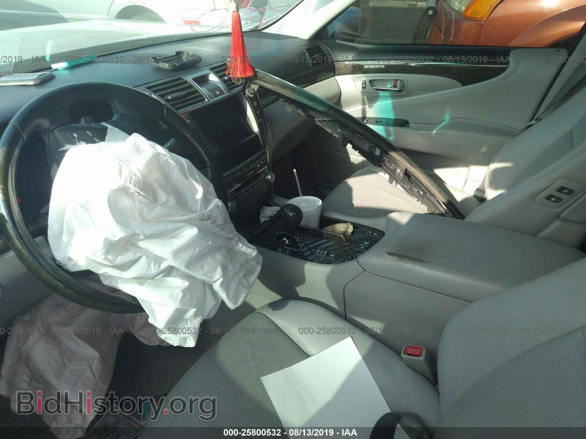 2010 LEXUS LS - VIN: JTHBL5EF8A5100943 - Фото 5