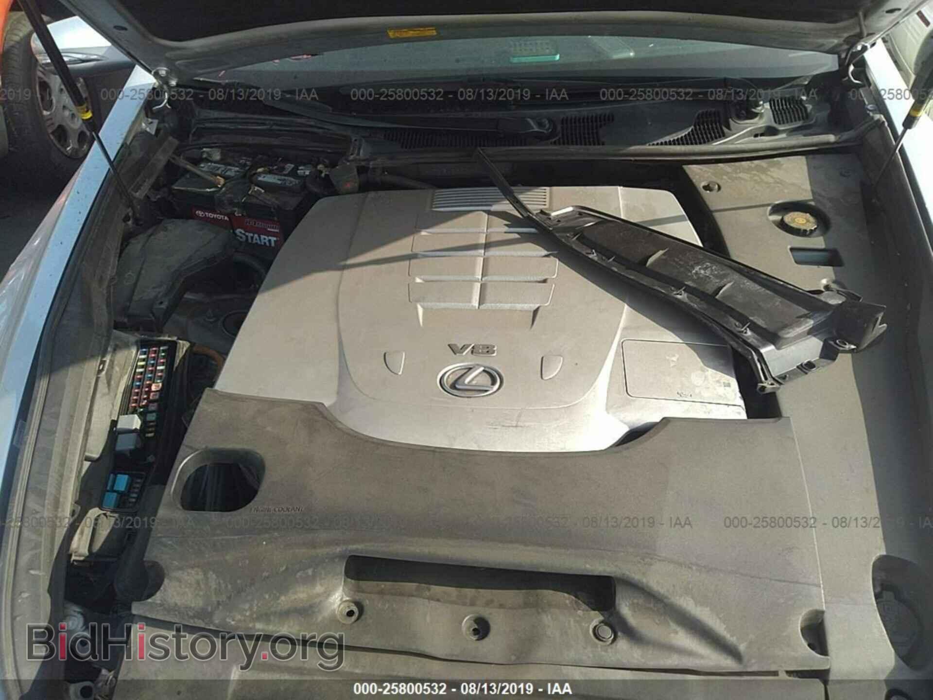2010 LEXUS LS - VIN: JTHBL5EF8A5100943 - Фото 10