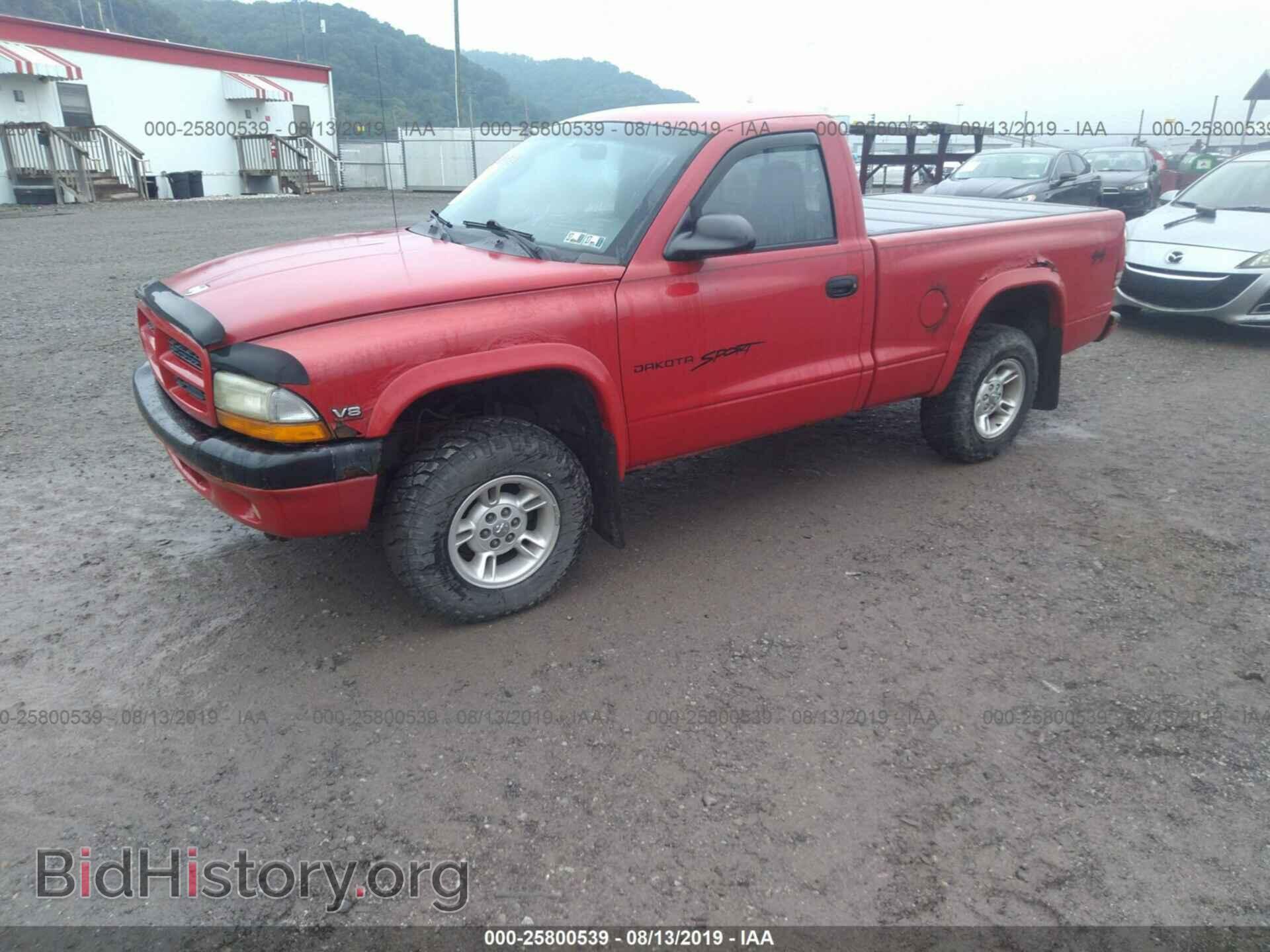 2000 DODGE DAKOTA - VIN: 1B7GG26N2YS724068 - Фото 2