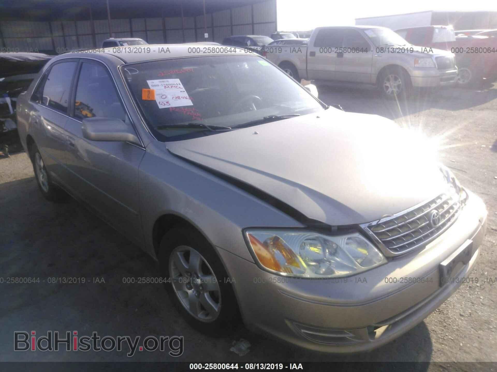 Photo 4T1BF28B53U309805 - TOYOTA AVALON 2003