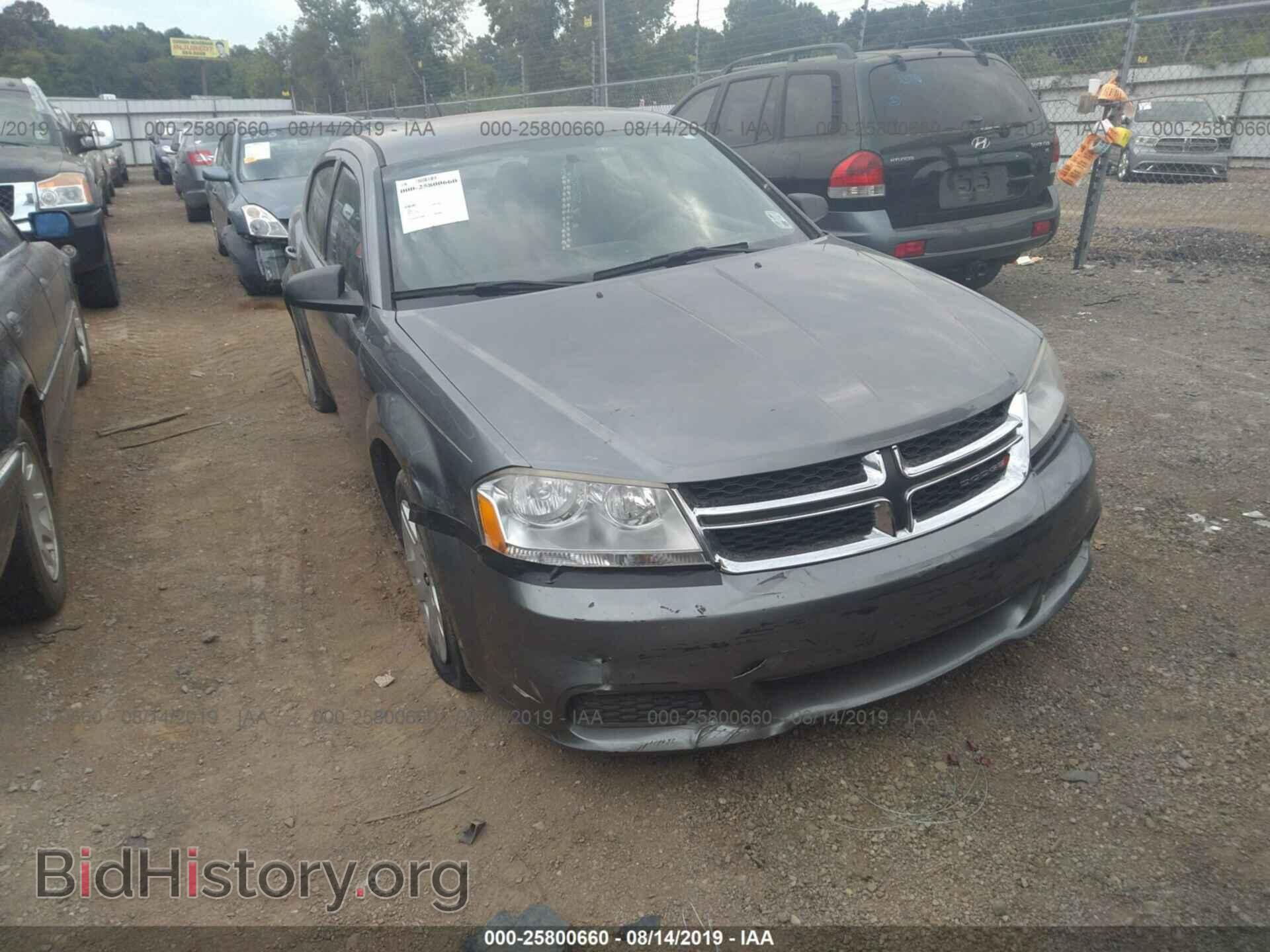Photo 1C3CDZAB0DN547630 - DODGE AVENGER 2013