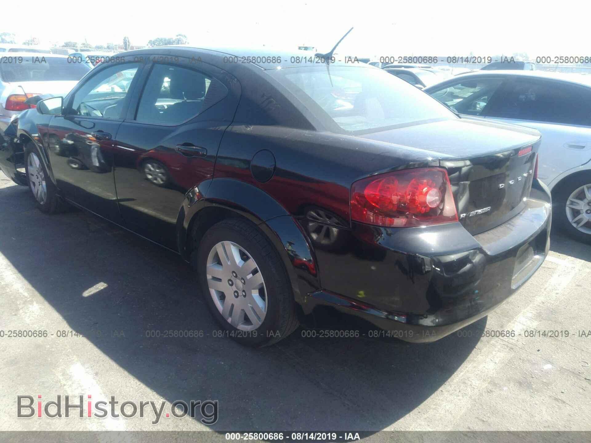 2013 DODGE AVENGER - VIN: 1C3CDZAB8DN567057 - Фото 3